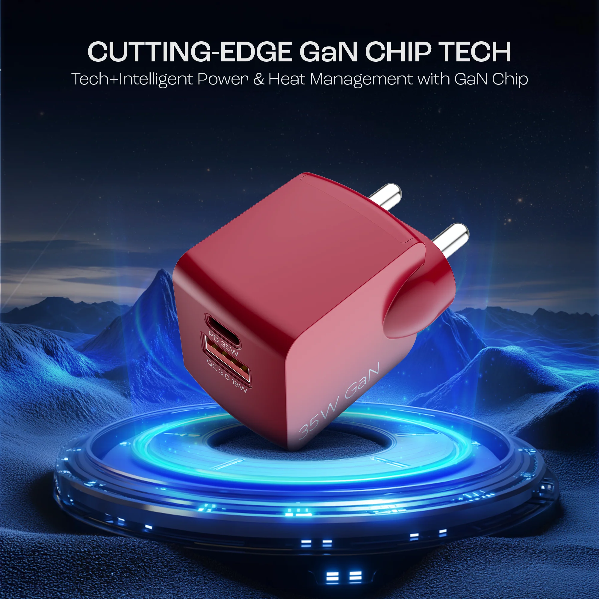 35W GAN Charger | 35W Fast Charger with GaN Chip Technology, 12 Layers of Smart IC Protection, Dual-Port Charging - Image 11