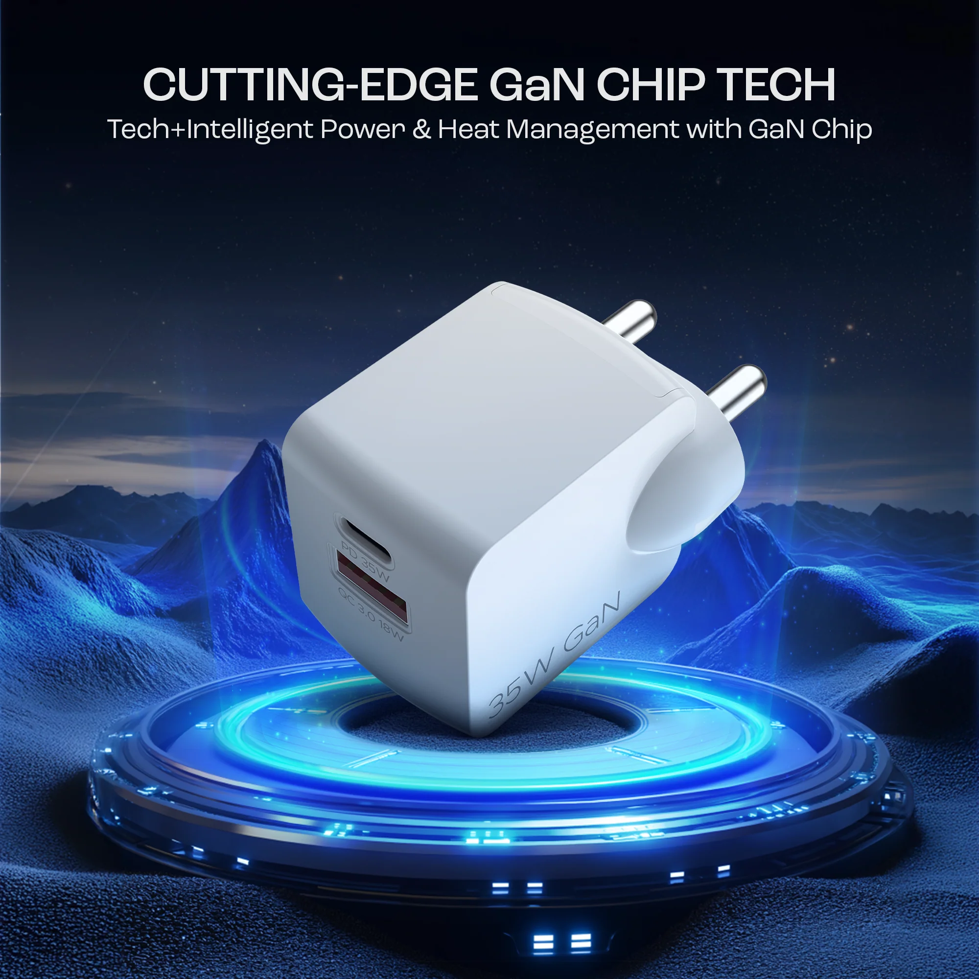 35W GAN Charger | 35W Fast Charger with GaN Chip Technology, 12 Layers of Smart IC Protection, Dual-Port Charging - Image 19