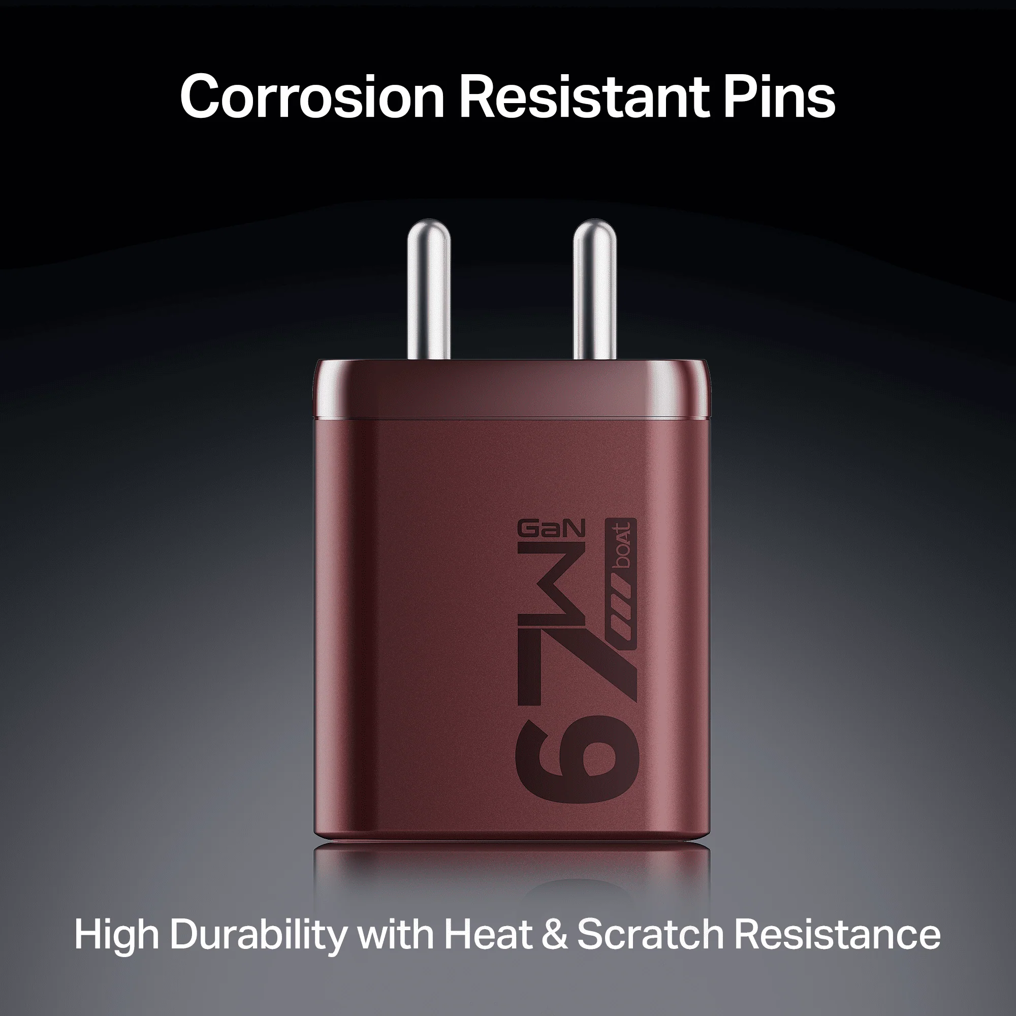 67W GaN Charger | Fast Triple-Port Charger with GaN Chip, Auto-Detect Tech & Smart IC Protection - Image 11
