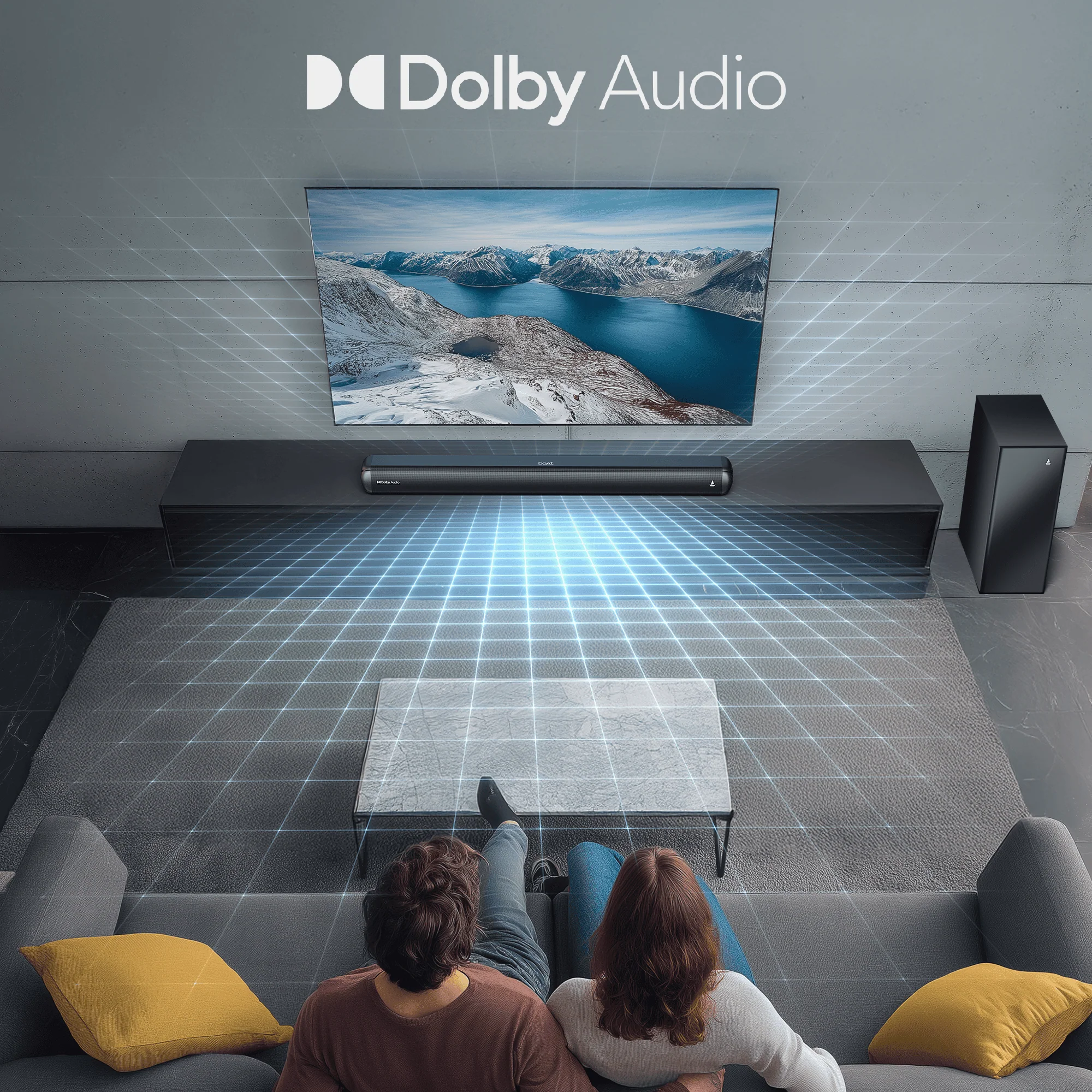 boAt Aavante 2.1 1600D | 160W 2.1 Channel Soundbar with Wired Subwoofer, Multi-Connectivity & EQ Modes - Image 4