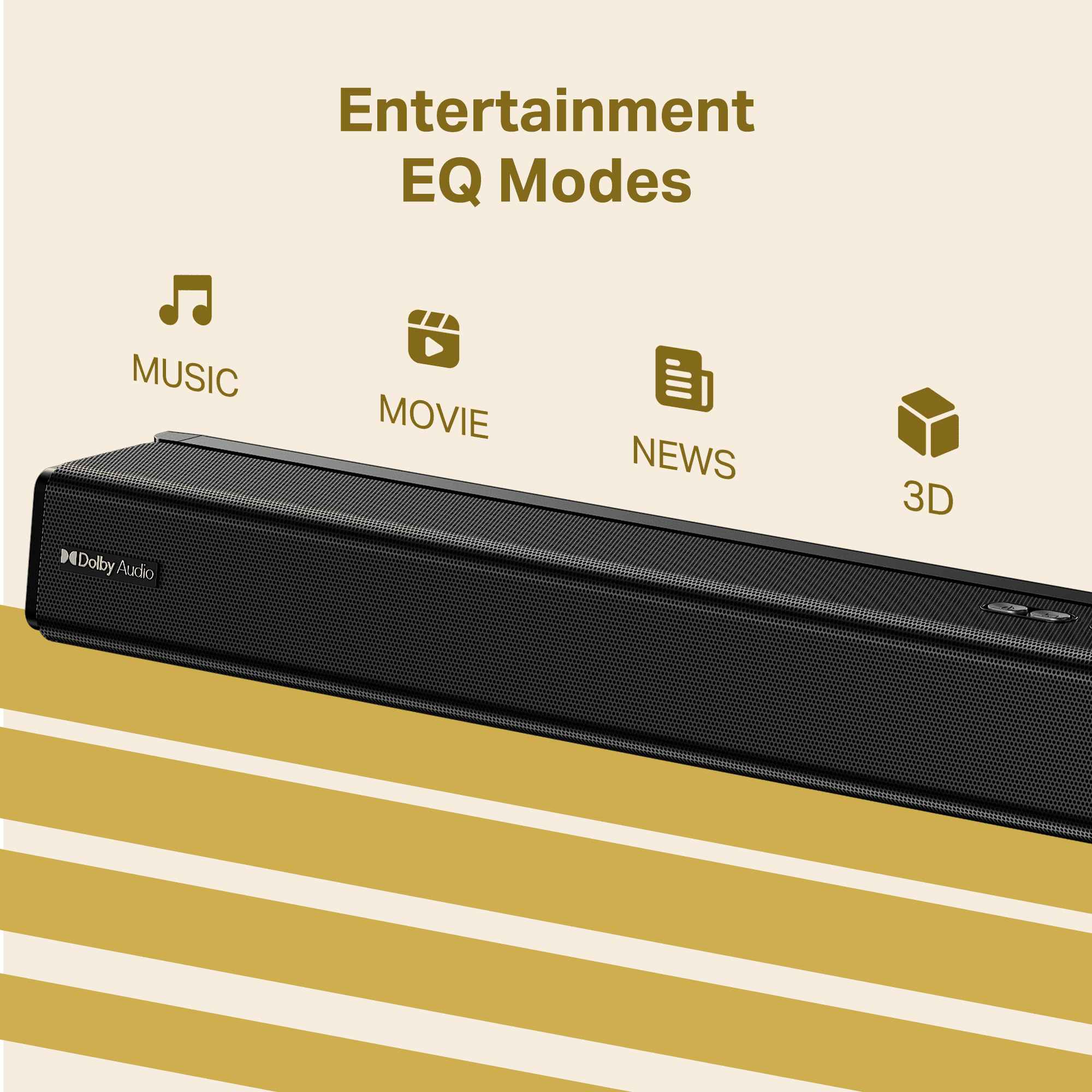 boAt Aavante 2.1 3050D | 2.1 Channel Soundbar with Dolby Audio, Wireless Subwoofer & 300W RMS Sound - Image 5