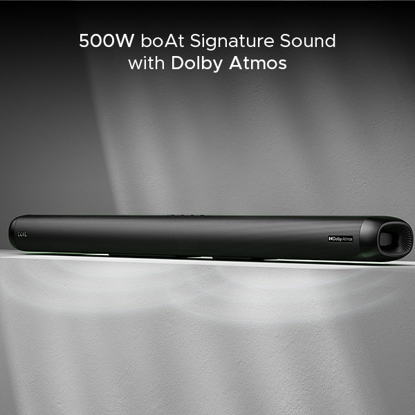 boAt Aavante Bar 5500DA | Dolby Atmos Soundbar with 500W Immersive Sound, 5.1.2 Channel with Wired Woofer, Multi-connectivity - Image 3