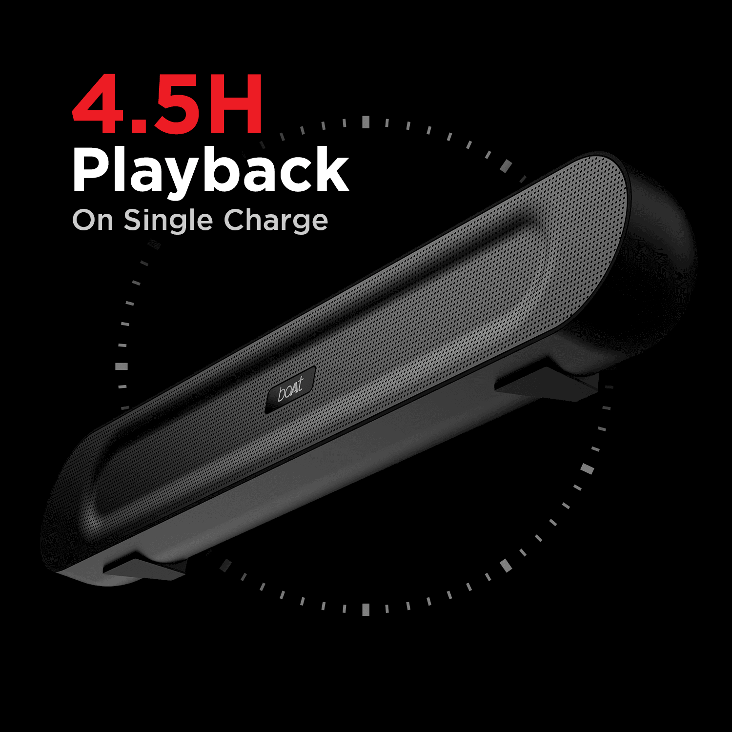 boAt Aavante Bar 558 | Wireless Soundbar with 16W RMS Sound Combined with Dual Passive Radiators, 4.5 Hour Playback - Image 3
