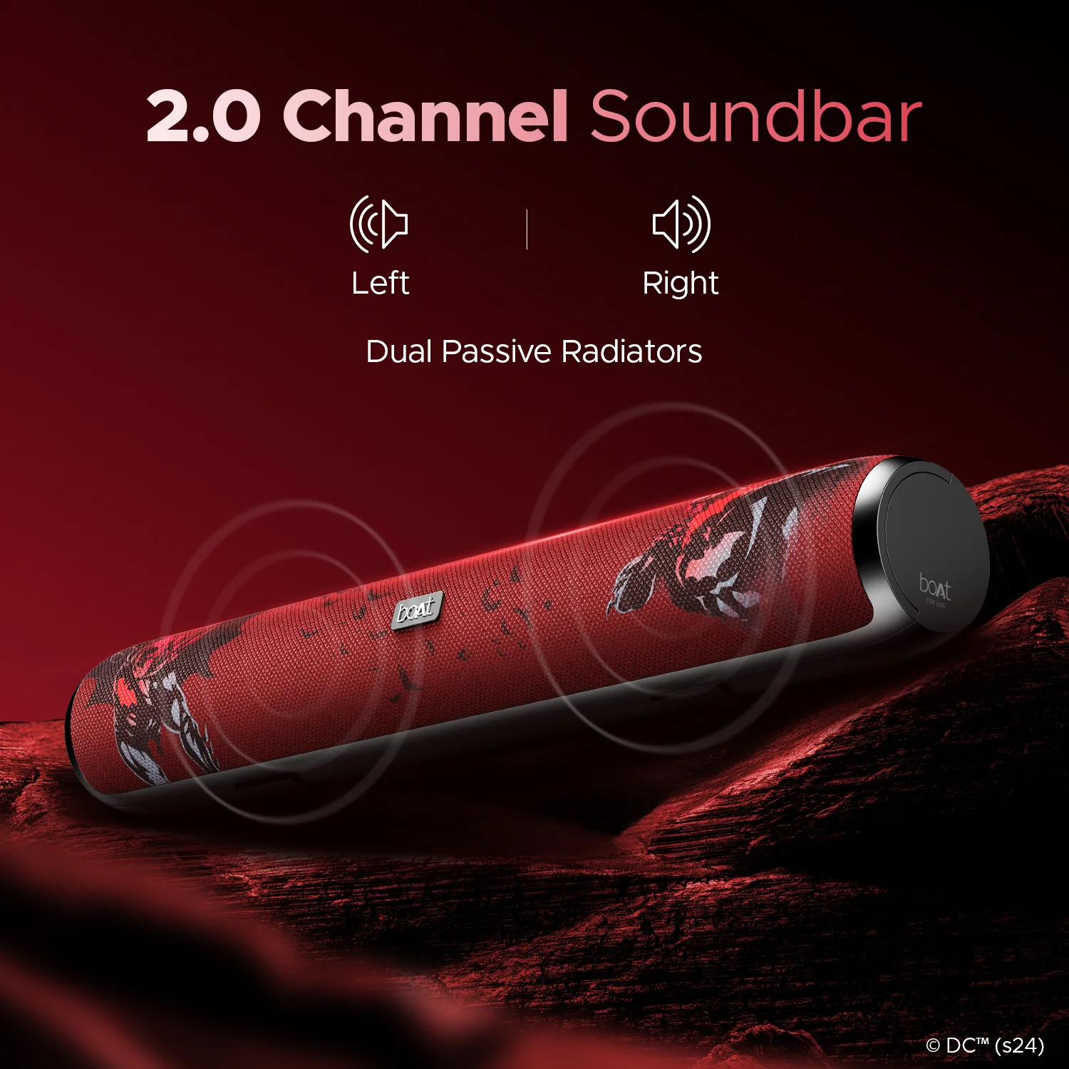 boAt Aavante Bar 590 DC Edition | 25W RMS Stereo Sound, 2.0 Channel Sound, 7 Hours of Playback, Bluetooth v5.0 - Image 2