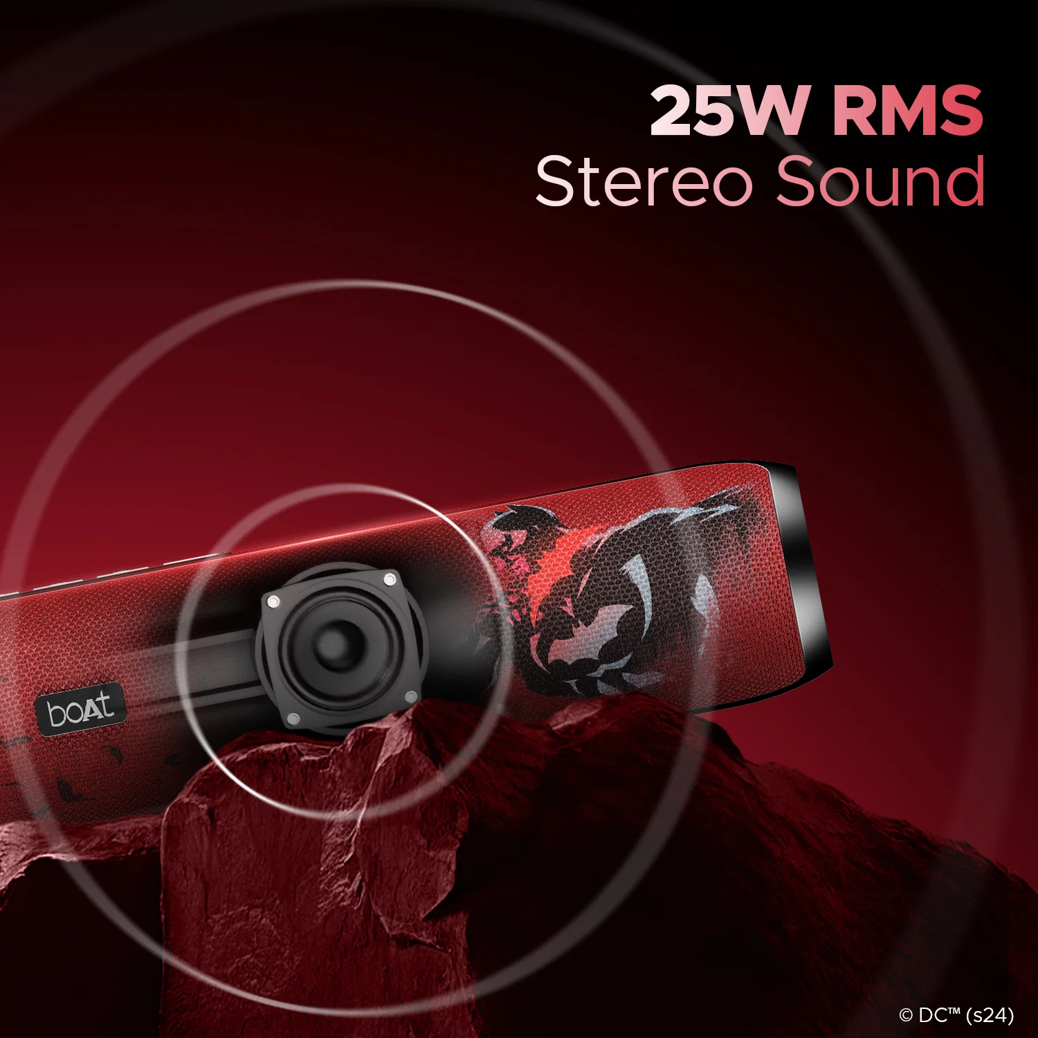 boAt Aavante Bar 590 DC Edition | 25W RMS Stereo Sound, 2.0 Channel Sound, 7 Hours of Playback, Bluetooth v5.0 - Image 3