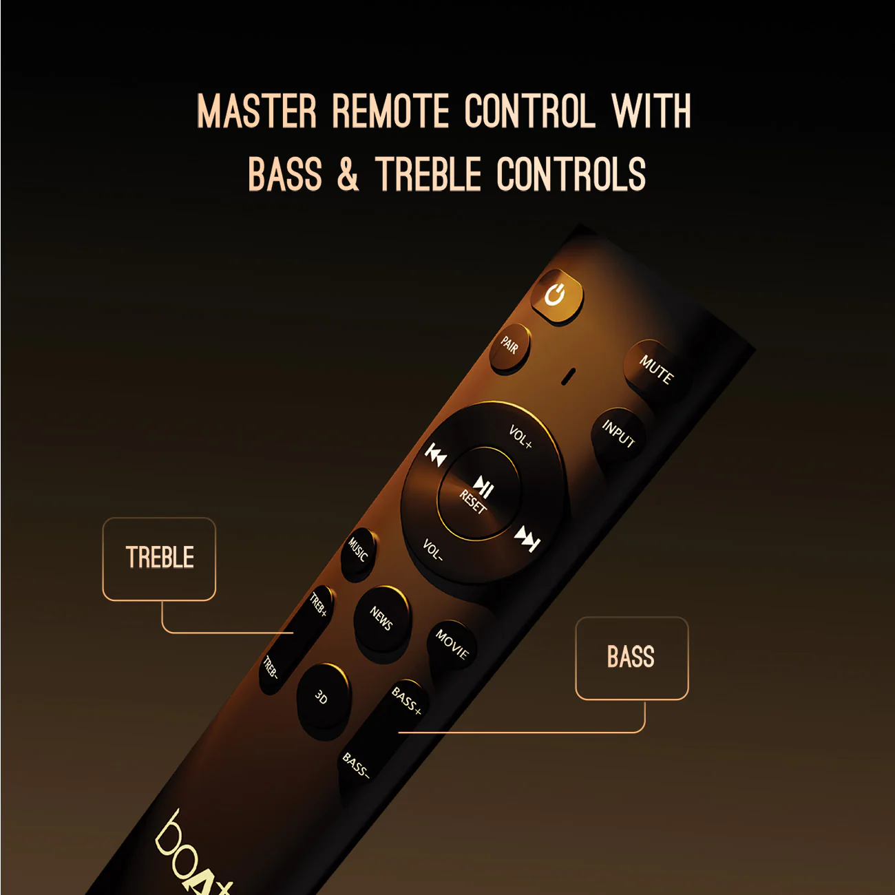boAt Aavante Bar A2060 Dolby | 160W Dolby Soundbar, 2.1 Channel with Wired Subwoofer, Master Remote Control, Multi Connectivity - Image 7