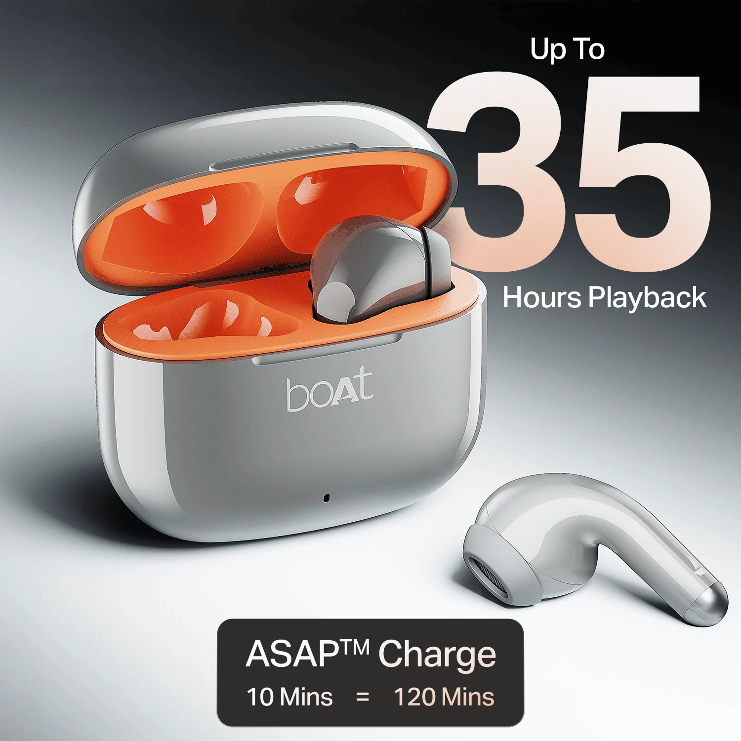 boAt Airdopes 101v2 | Wireless Earbuds with 35 Hours Playback, BEAST™ Mode & ENx™ Tech - Image 11