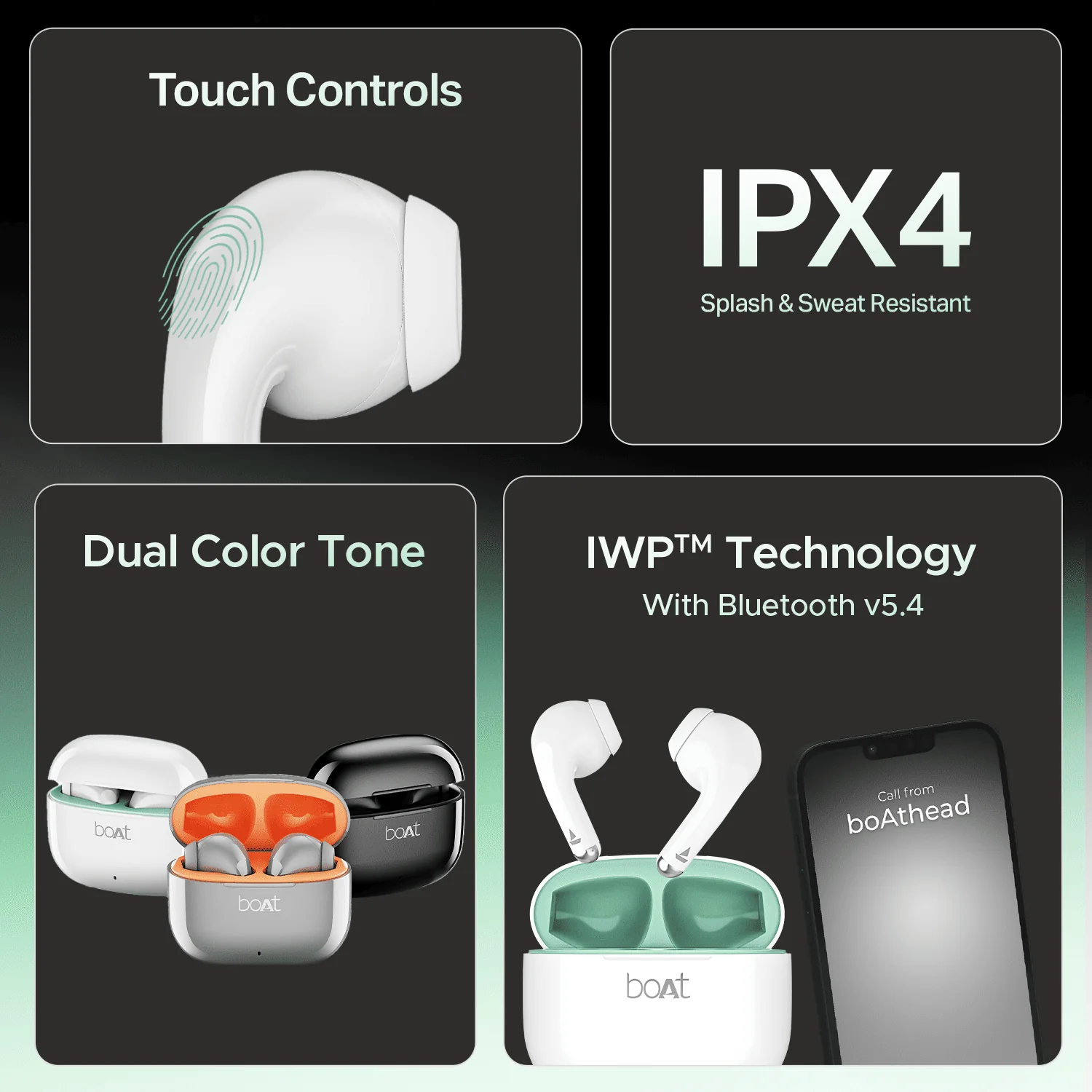 boAt Airdopes 101v2 | Wireless Earbuds with 35 Hours Playback, BEAST™ Mode & ENx™ Tech - Image 20