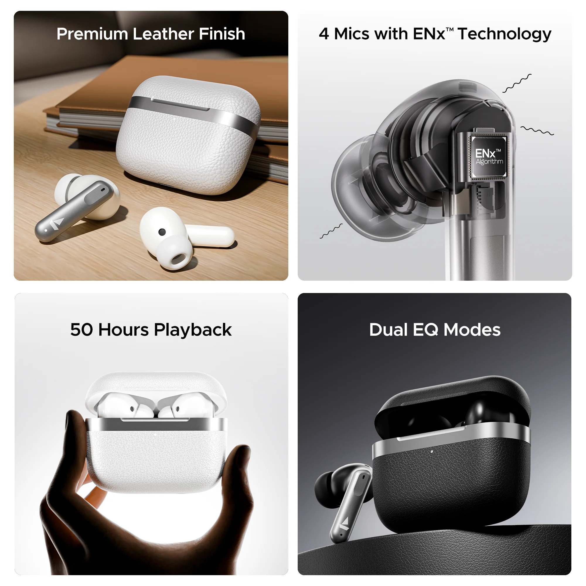 boAt Airdopes 111v2 | Wireless Earbuds with 50H Playback, Bluetooth v5.4, IWP™ Technology, 13mm Drivers - Image 17