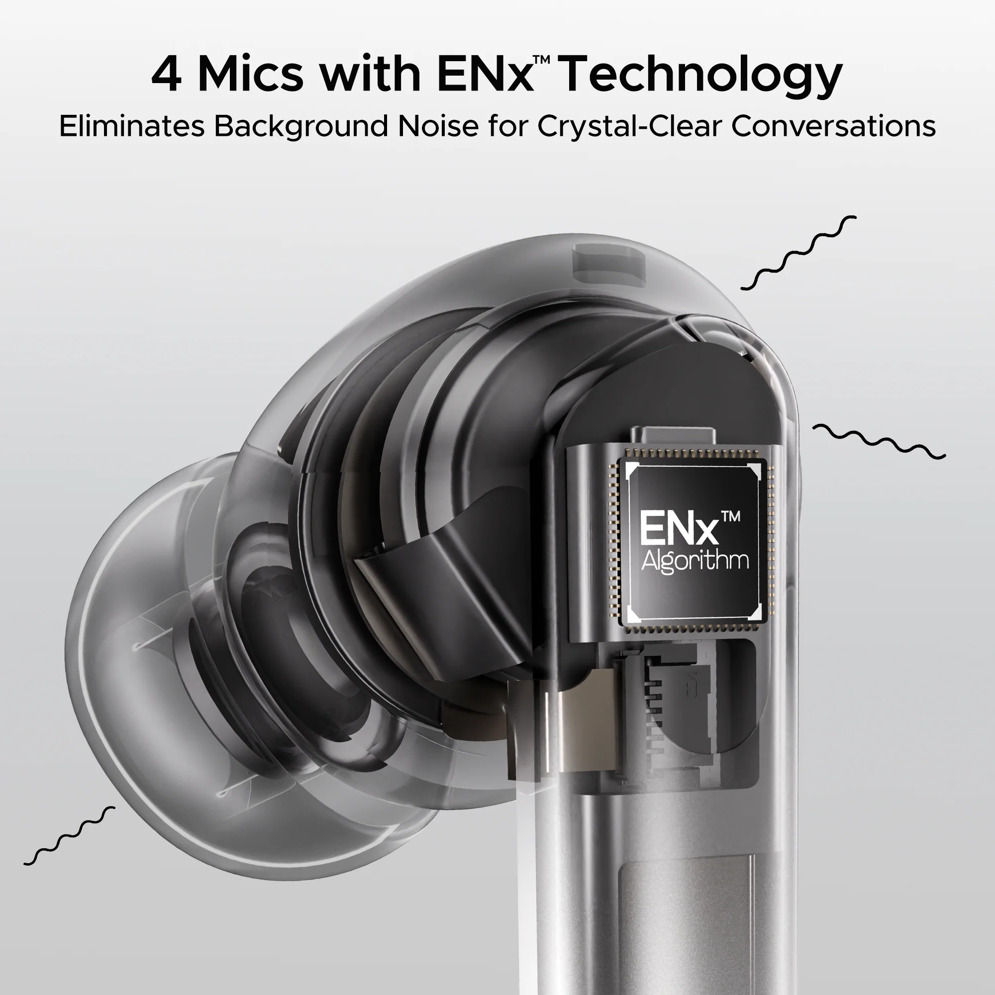 boAt Airdopes 111v2 | Wireless Earbuds with 50H Playback, Bluetooth v5.4, IWP™ Technology, 13mm Drivers - Image 8