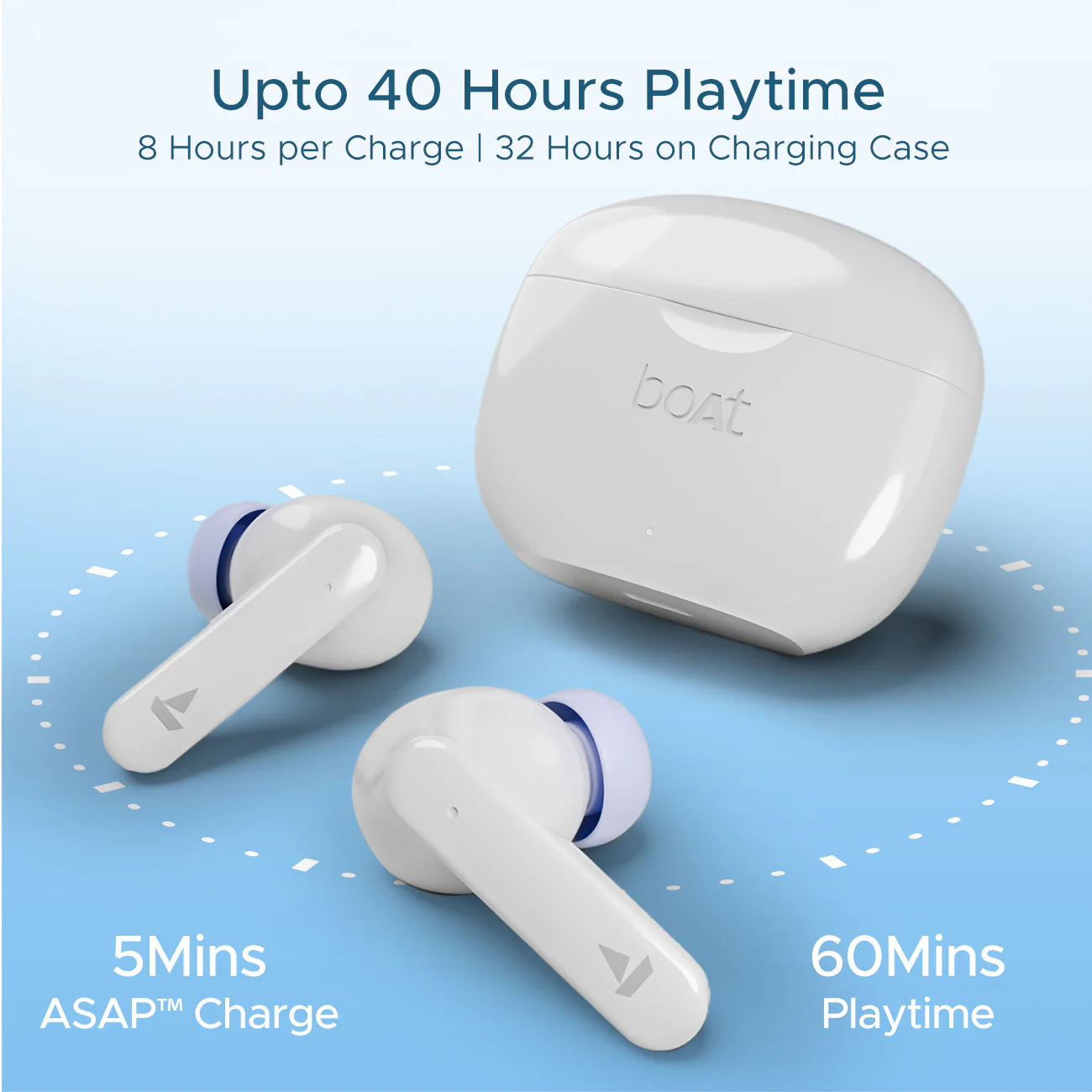 boAt Airdopes 120 | Wireless Earbuds with 40 Hours Playback, BEAST™ Mode, ASAP™ Charge, IWP™ Tech - Image 18