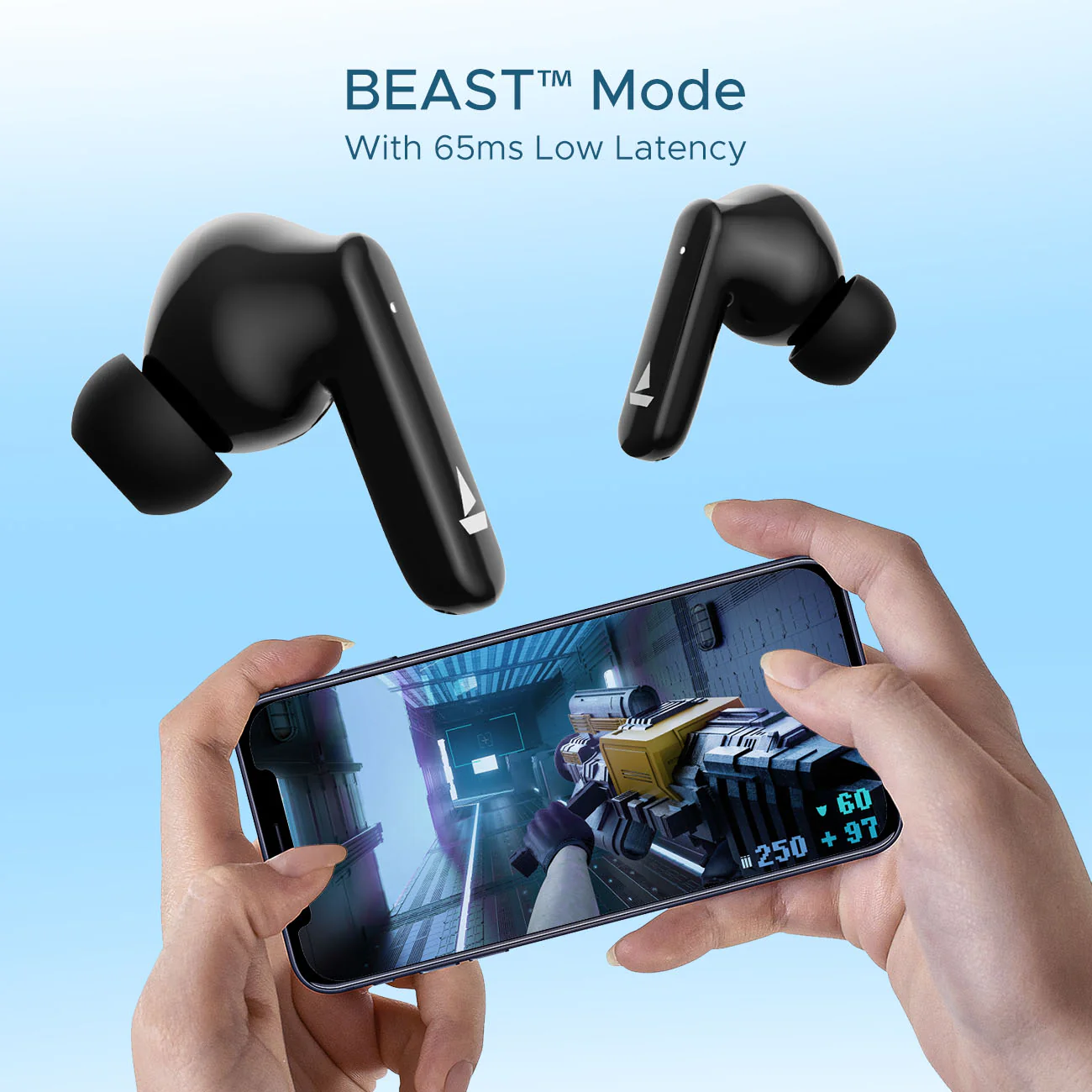boAt Airdopes 120 | Wireless Earbuds with 40 Hours Playback, BEAST™ Mode, ASAP™ Charge, IWP™ Tech - Image 8