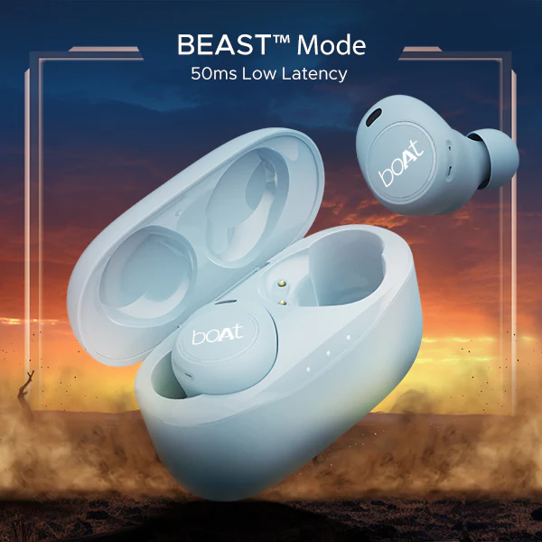 boAt Airdopes 121v2 Plus | Wireless Earbuds with 50 Hours Playback, BEAST™ Mode, ENx™ Technology, IPX4 Resistance - Image 10