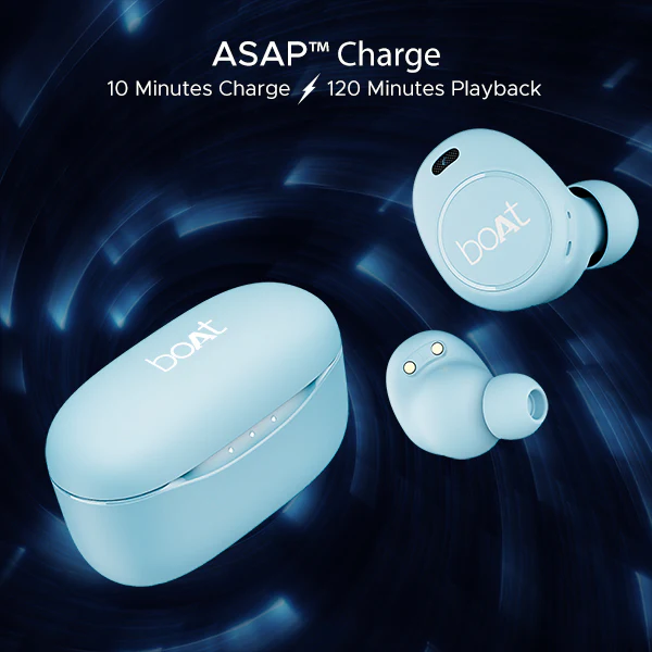 boAt Airdopes 121v2 Plus | Wireless Earbuds with 50 Hours Playback, BEAST™ Mode, ENx™ Technology, IPX4 Resistance - Image 12