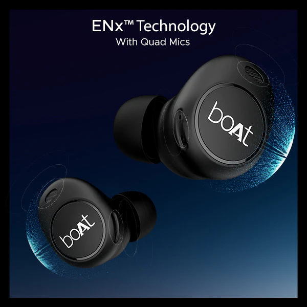 boAt Airdopes 121v2 Plus | Wireless Earbuds with 50 Hours Playback, BEAST™ Mode, ENx™ Technology, IPX4 Resistance - Image 5