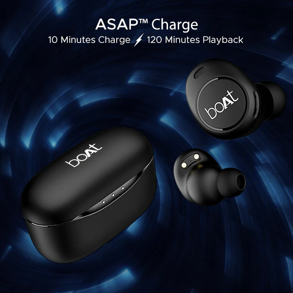 boAt Airdopes 121v2 Plus | Wireless Earbuds with 50 Hours Playback, BEAST™ Mode, ENx™ Technology, IPX4 Resistance - Image 6