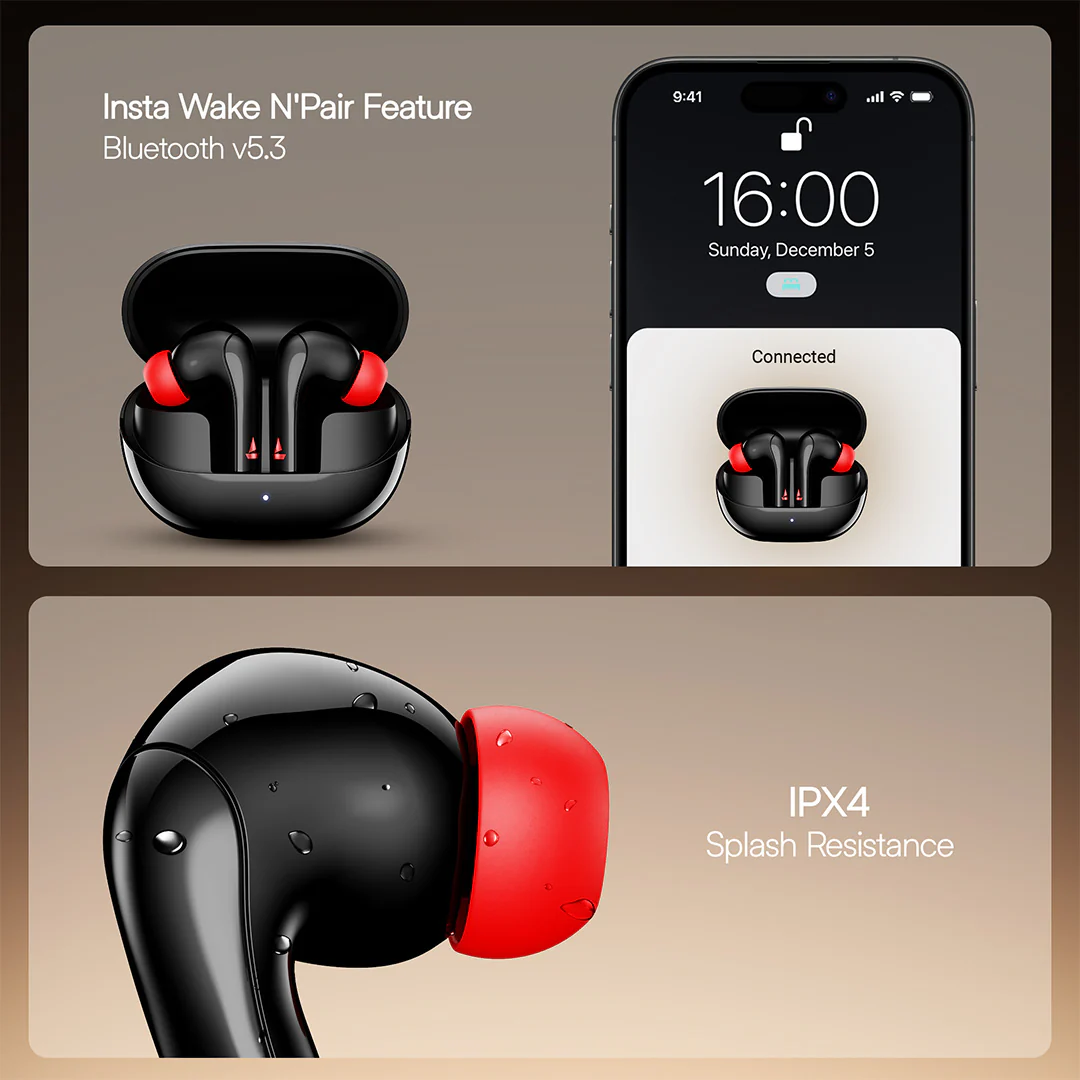 boAt Airdopes 131 Pro Buds | Wireless Earbuds with 40 Hours Playback, ENx™ Tech, BT v5.3, BEAST™ Mode, ASAP™ Charge - Image 27