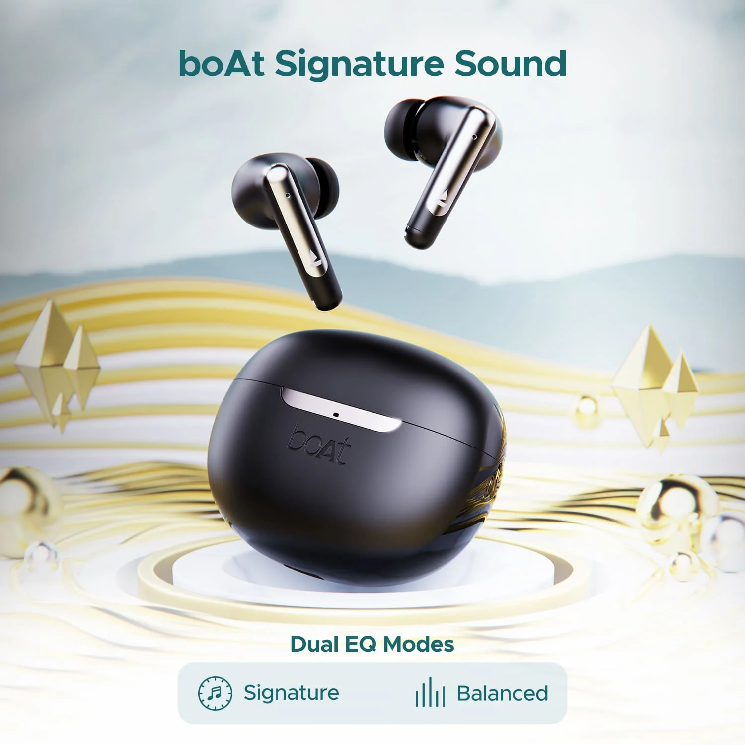 boAt Airdopes 141 ANC | Wireless Earbuds with Active Noise Cancellation up to 32dB, 42 Hours Playback, BEAST™️ Mode - Image 4