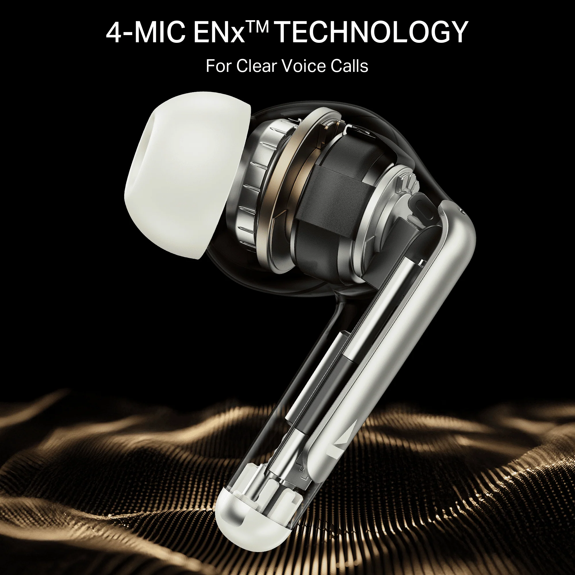 boAt Airdopes 141 Elite ANC | Wireless Earbuds with 42 Hours Playback, Up to 35dB ANC, BEAST™ Mode, Dual EQs, ENx™ Tech - Image 22