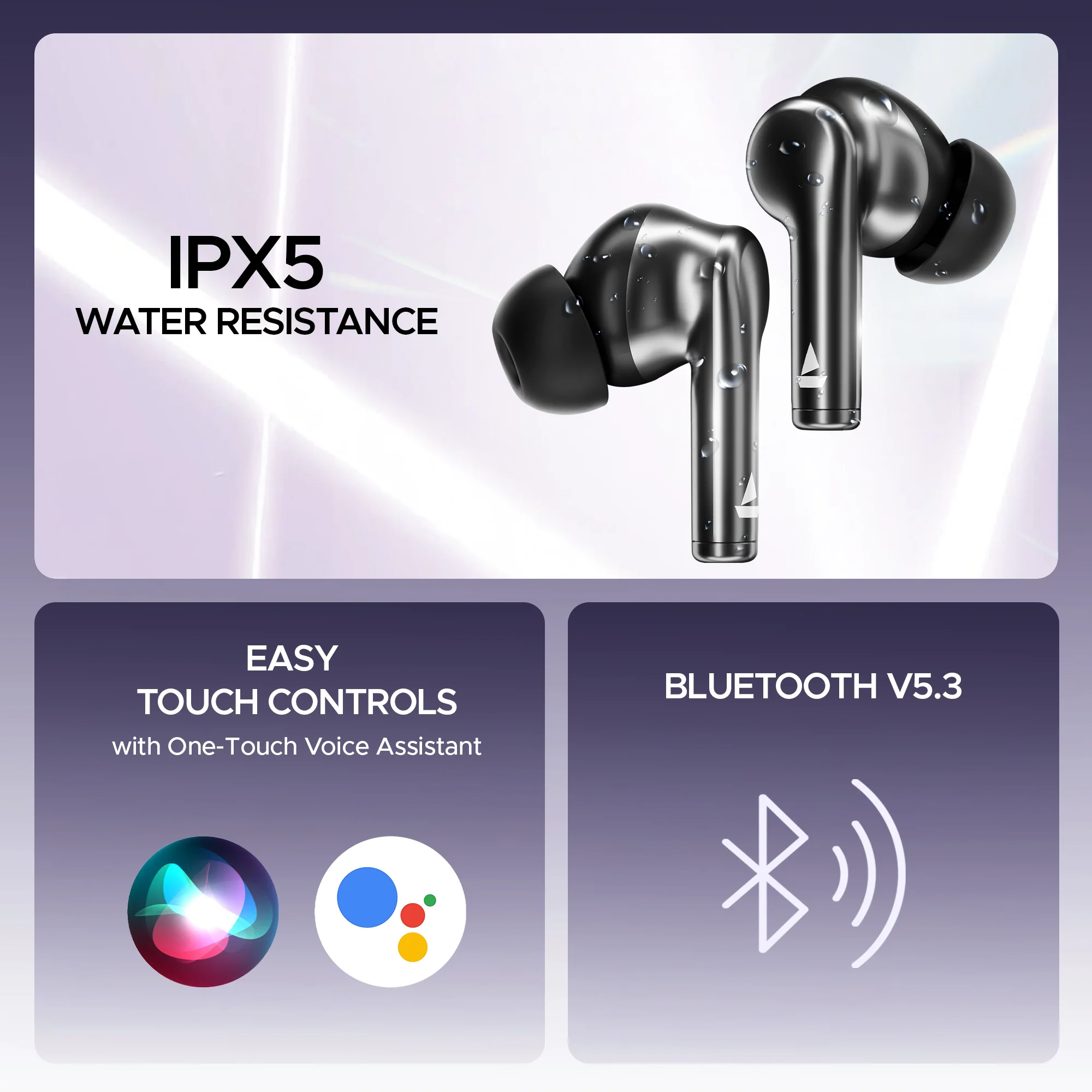 boAt Airdopes 141 Pro Buds | Wireless Earbuds with 60H Playback, ENx™ Technology, Sleek Metallic Finish, Bluetooth v5.3 - Image 13