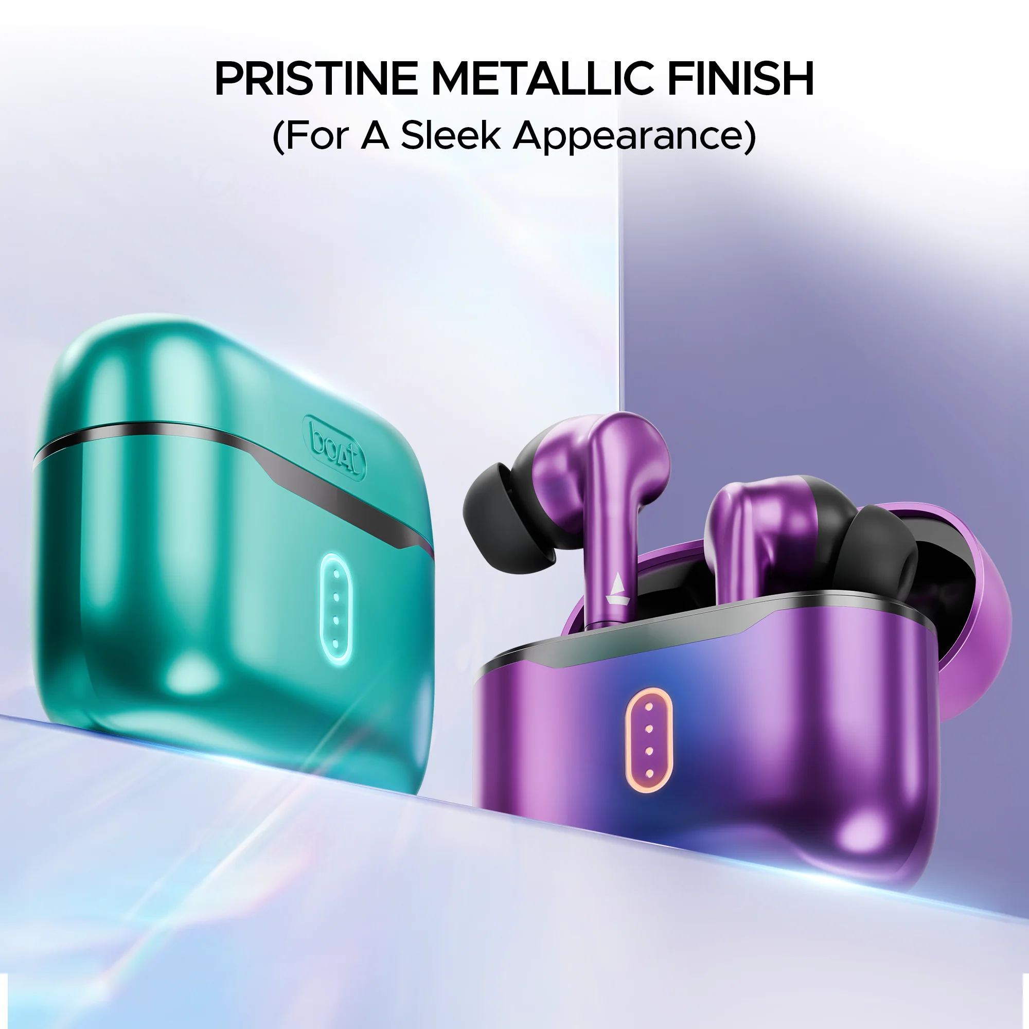 boAt Airdopes 141 Pro Buds | Wireless Earbuds with 60H Playback, ENx™ Technology, Sleek Metallic Finish, Bluetooth v5.3 - Image 32
