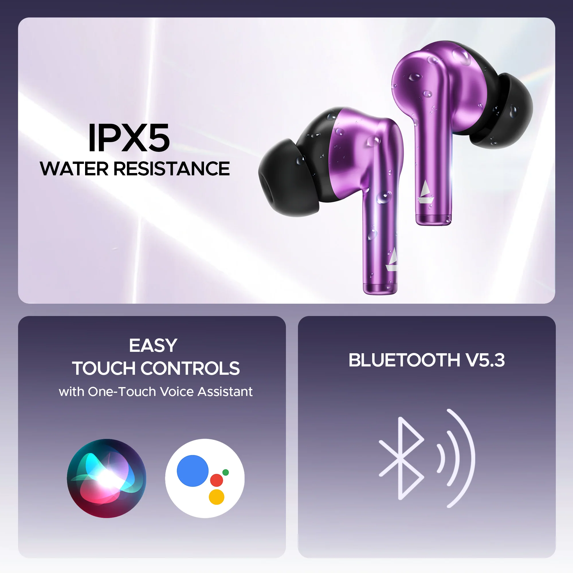 boAt Airdopes 141 Pro Buds | Wireless Earbuds with 60H Playback, ENx™ Technology, Sleek Metallic Finish, Bluetooth v5.3 - Image 33