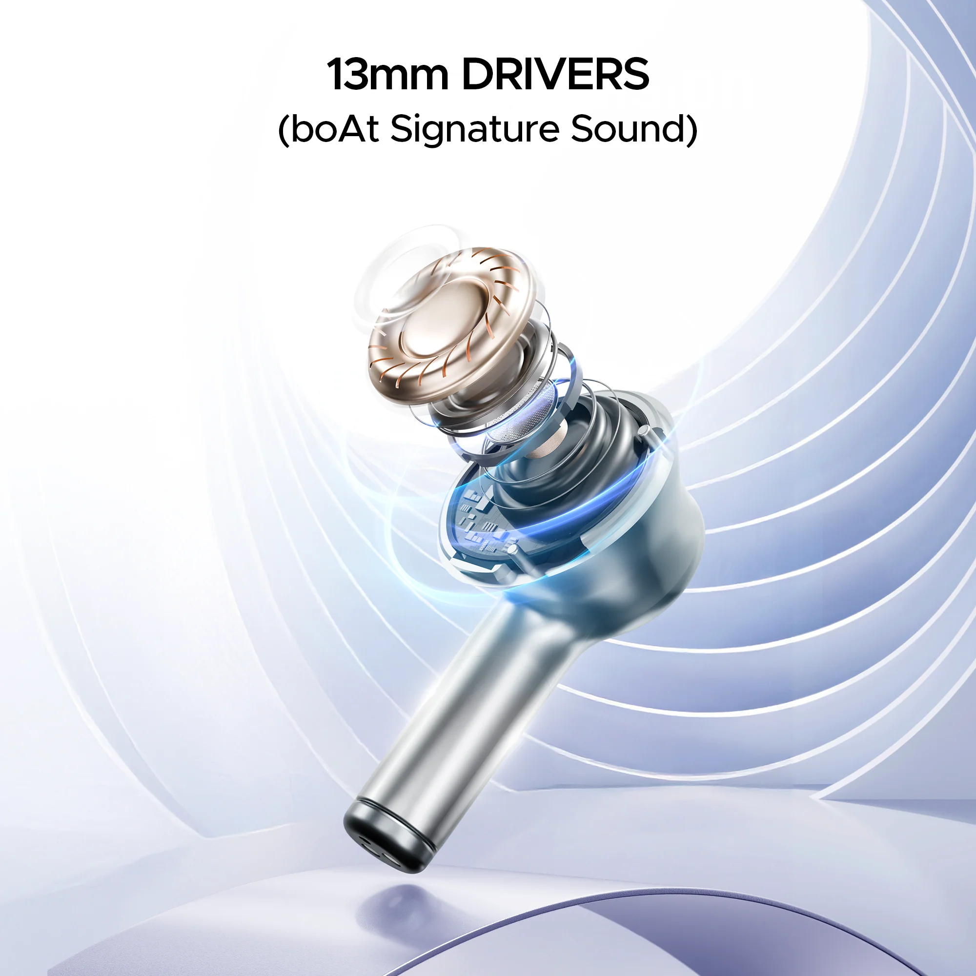 boAt Airdopes 141 Pro Buds | Wireless Earbuds with 60H Playback, ENx™ Technology, Sleek Metallic Finish, Bluetooth v5.3 - Image 37