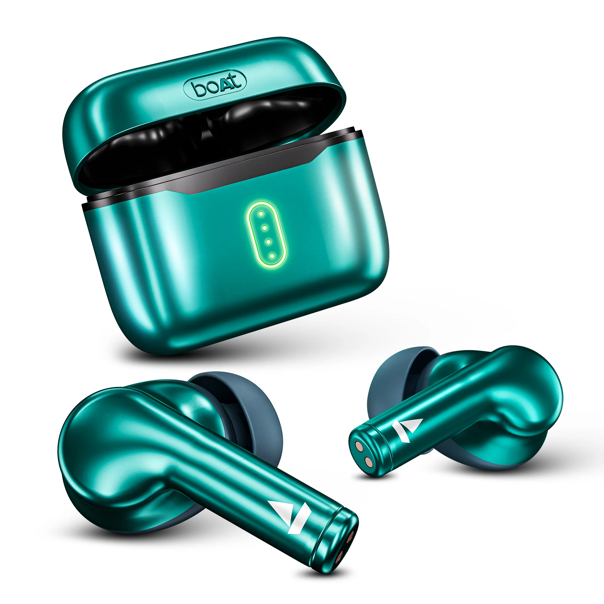 boAt Airdopes 141 Pro Buds | Wireless Earbuds with 60H Playback, ENx™ Technology, Sleek Metallic Finish, Bluetooth v5.3 - Image 4