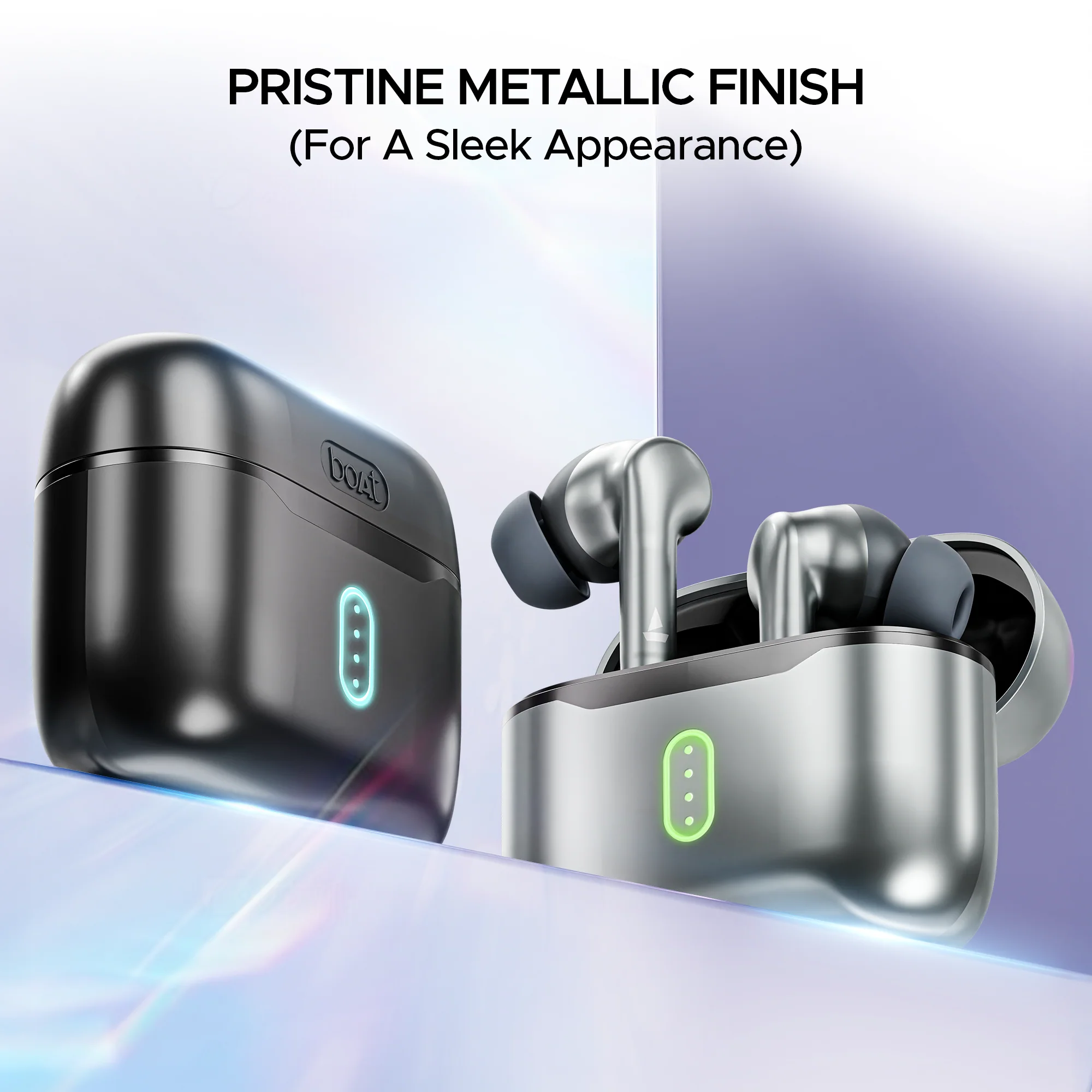 boAt Airdopes 141 Pro Buds | Wireless Earbuds with 60H Playback, ENx™ Technology, Sleek Metallic Finish, Bluetooth v5.3 - Image 42