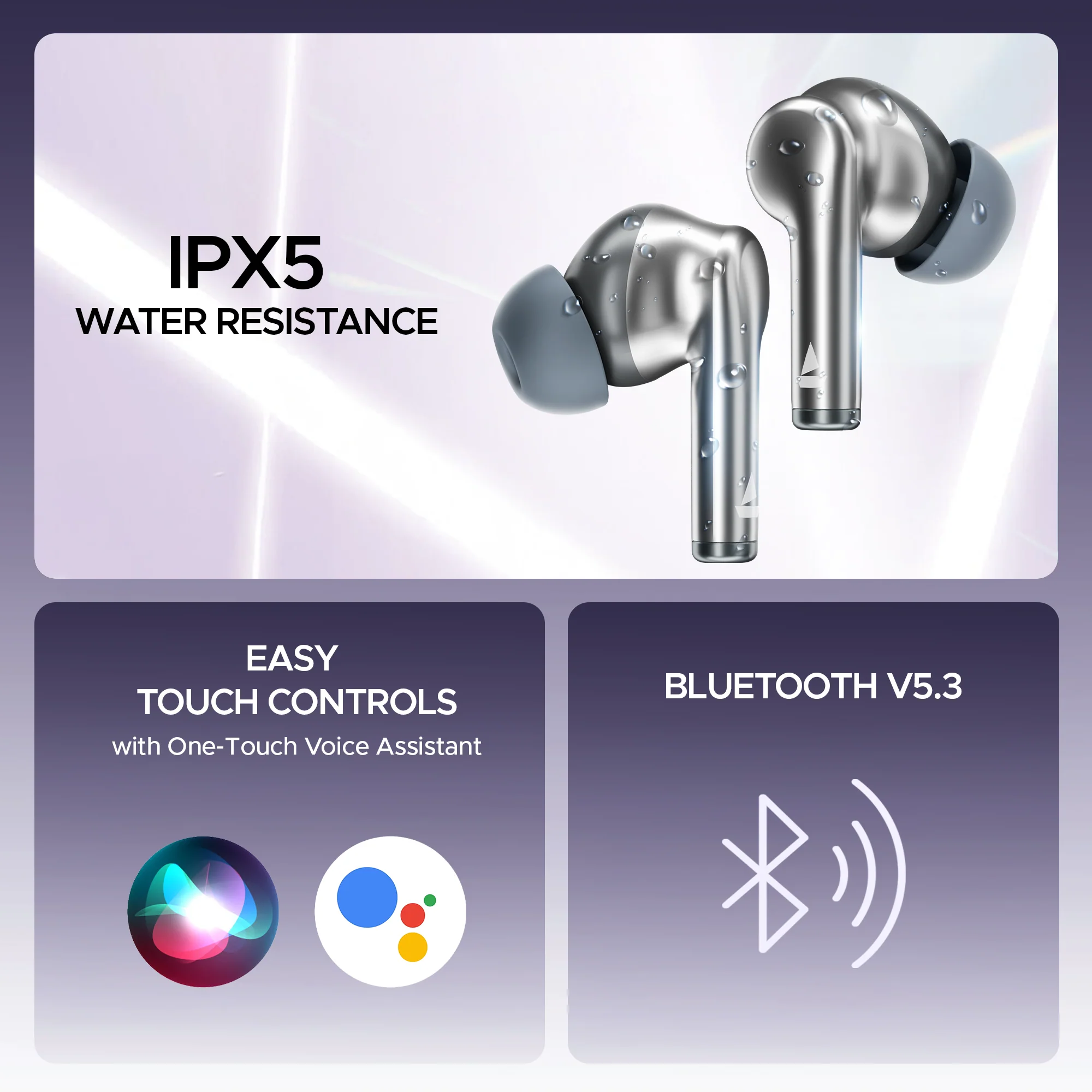 boAt Airdopes 141 Pro Buds | Wireless Earbuds with 60H Playback, ENx™ Technology, Sleek Metallic Finish, Bluetooth v5.3 - Image 43