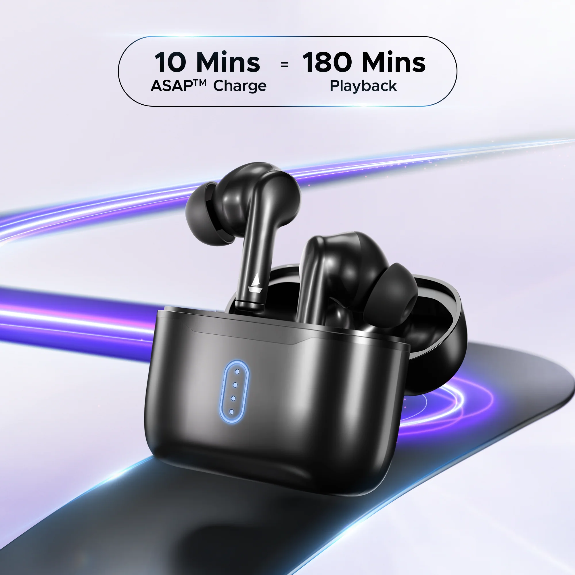 boAt Airdopes 141 Pro Buds | Wireless Earbuds with 60H Playback, ENx™ Technology, Sleek Metallic Finish, Bluetooth v5.3 - Image 6