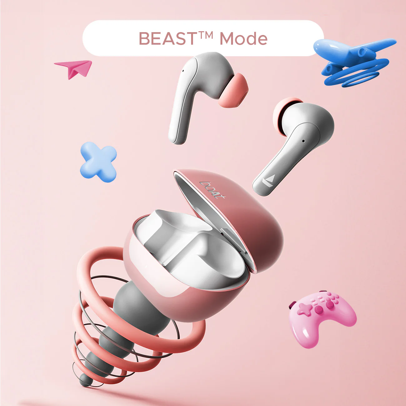 boAt Airdopes 155 | Wireless Earbuds with 40 Hours Playback, ENx™ with Quad Mics, Bluetooth v5.3 - Image 21