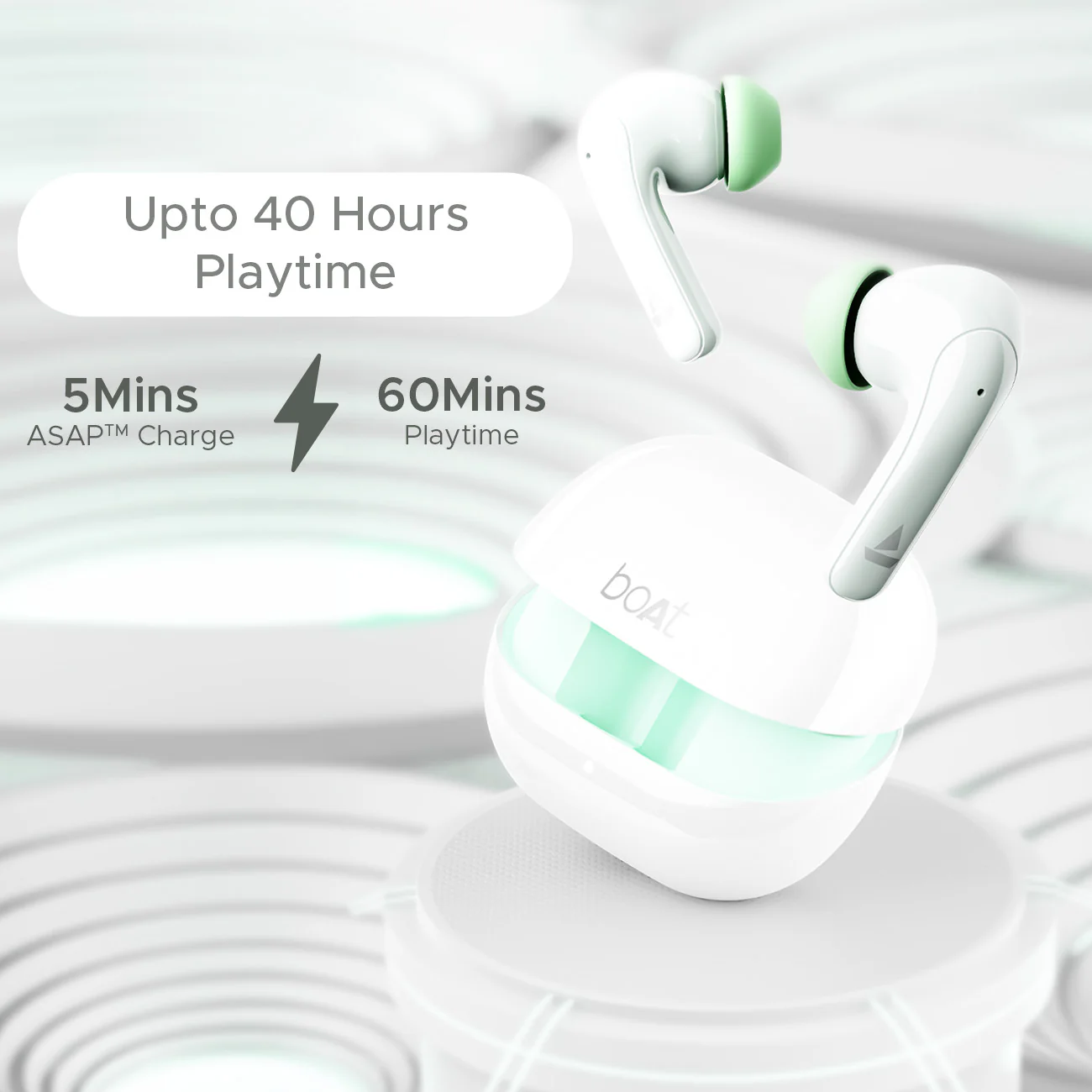 boAt Airdopes 155 | Wireless Earbuds with 40 Hours Playback, ENx™ with Quad Mics, Bluetooth v5.3 - Image 26