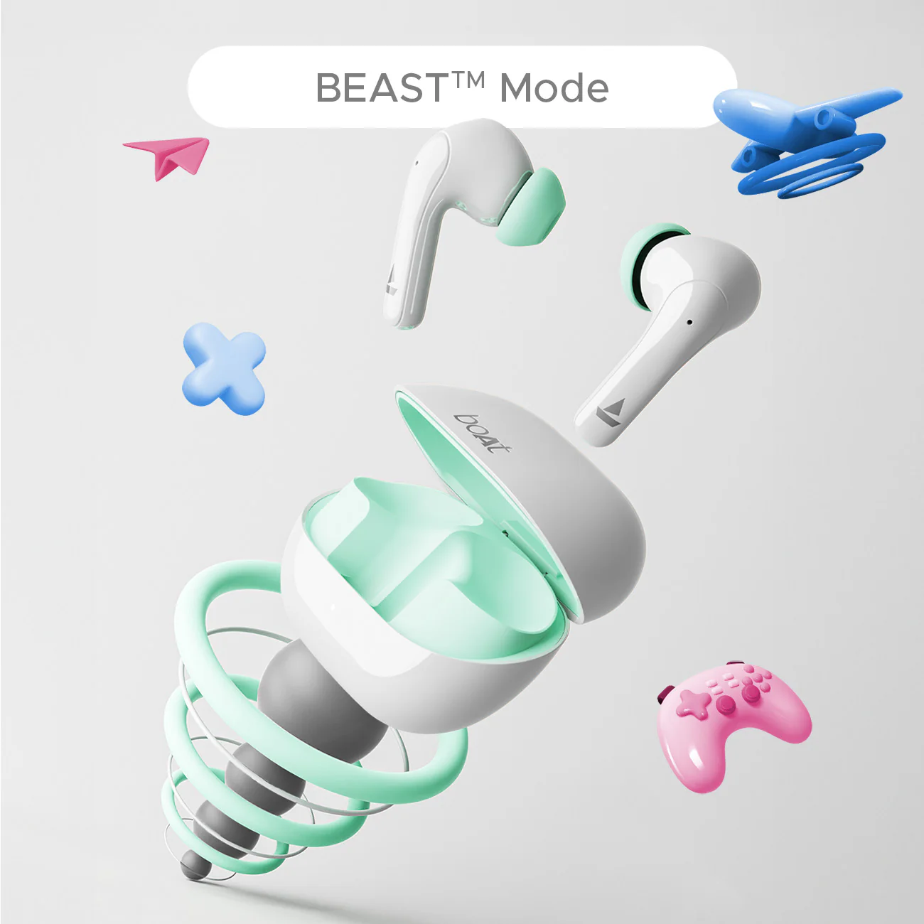 boAt Airdopes 155 | Wireless Earbuds with 40 Hours Playback, ENx™ with Quad Mics, Bluetooth v5.3 - Image 28