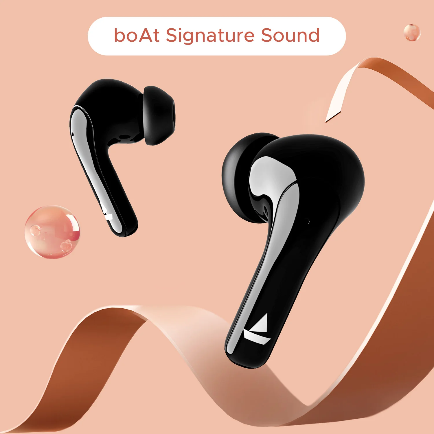 boAt Airdopes 155 | Wireless Earbuds with 40 Hours Playback, ENx™ with Quad Mics, Bluetooth v5.3 - Image 5