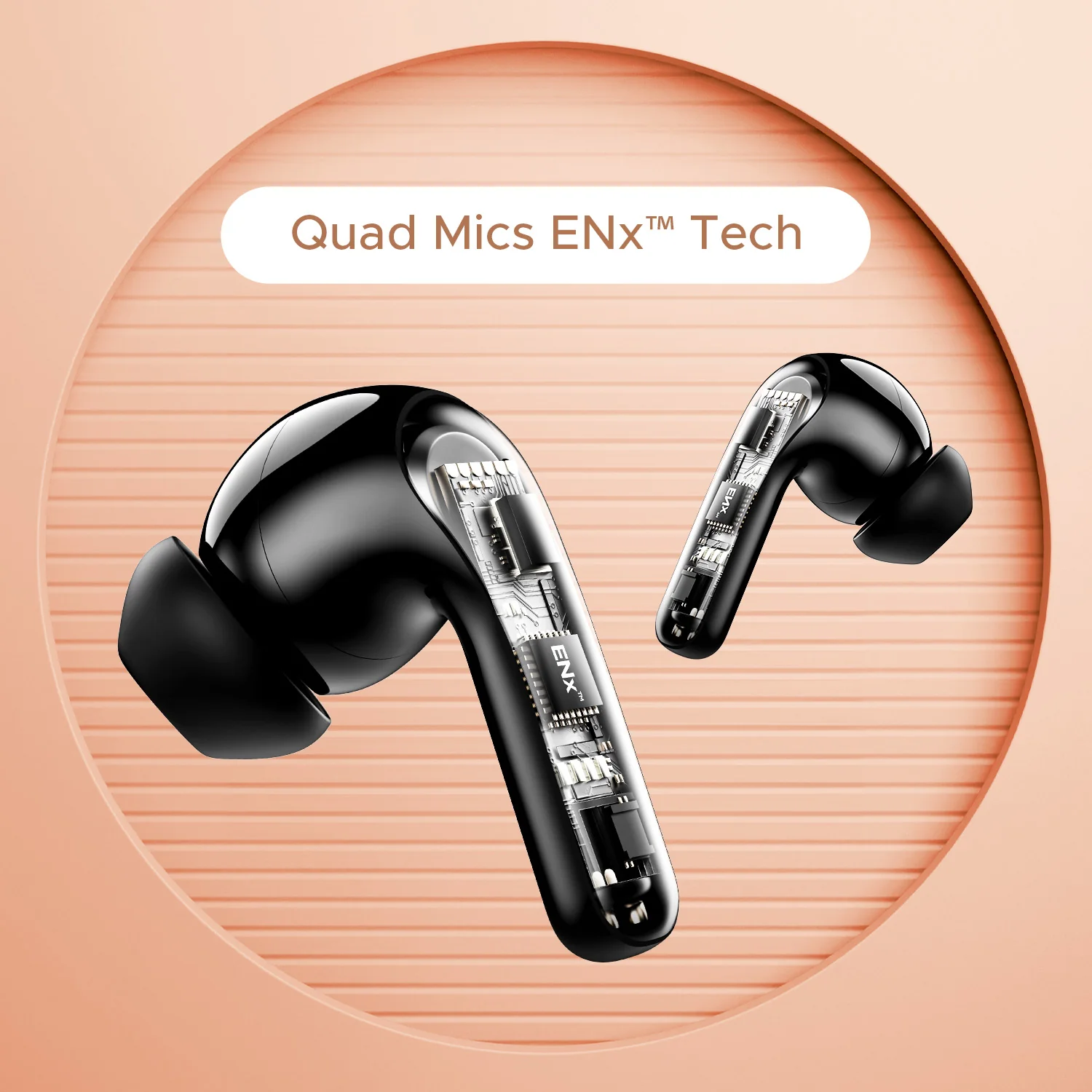 boAt Airdopes 155 | Wireless Earbuds with 40 Hours Playback, ENx™ with Quad Mics, Bluetooth v5.3 - Image 8