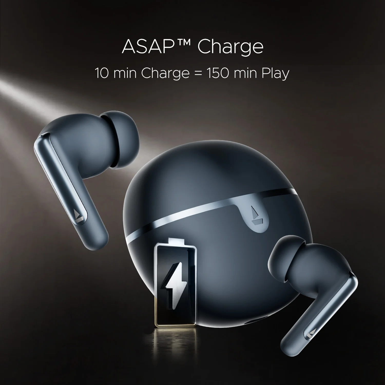 boAt Airdopes 161 ANC Elite | Wireless Earbuds with ANC up to 32dB, ENx™ Technology, BEAST™ Mode - Image 11