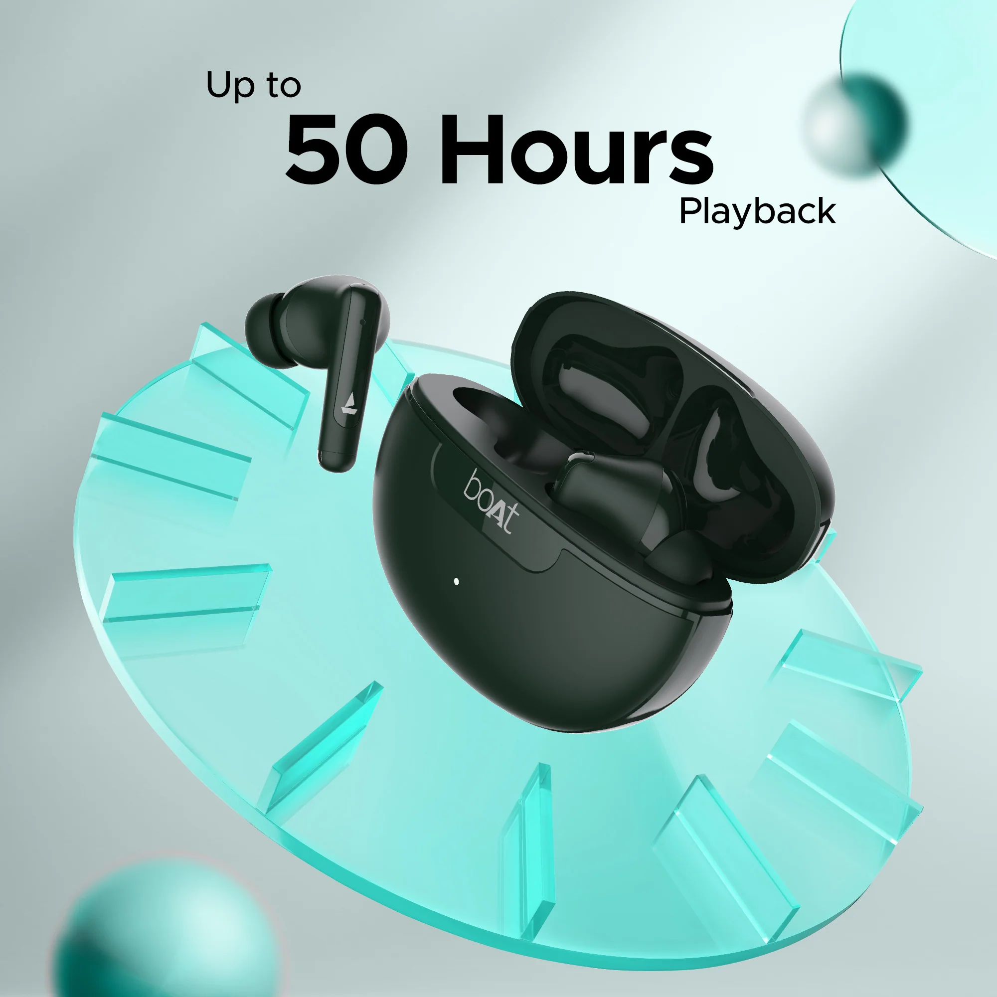 boAt Airdopes 161 ANC | Wireless Earbuds with Active Noise Cancellation up to 32dB, ENx™ Technology, ASAP™ Charge - Image 12