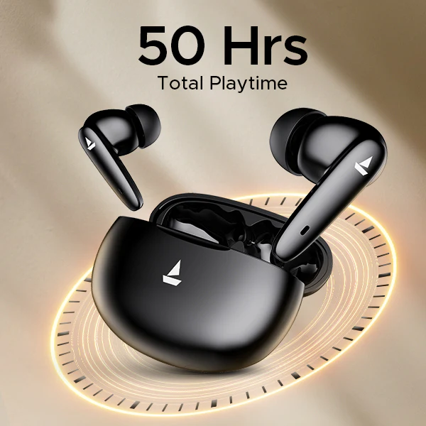 boAt Airdopes 161 Pro Buds | Wireless Earbuds with 50 Hours Playback, Dual Pairing, Dual Mics with ENx™ Technology - Image 6