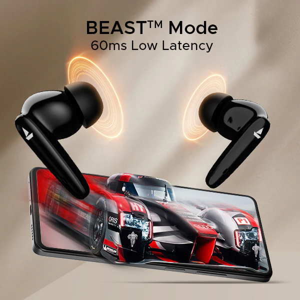 boAt Airdopes 161 Pro Buds | Wireless Earbuds with 50 Hours Playback, Dual Pairing, Dual Mics with ENx™ Technology - Image 8