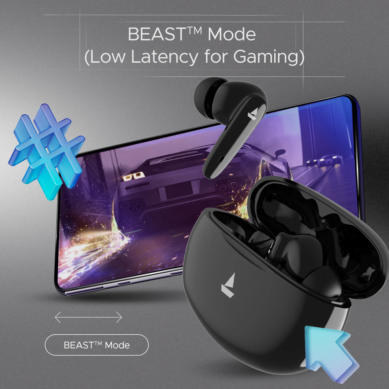 boAt Airdopes 161 Pro | Bluetooth Wireless Earbuds with BEAST™ Mode, ASAP™ Charge, ENx™ Technology, 10mm Drivers - Image 12