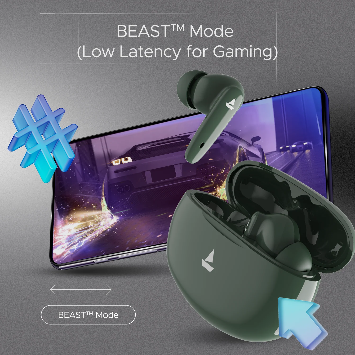 boAt Airdopes 161 Pro | Bluetooth Wireless Earbuds with BEAST™ Mode, ASAP™ Charge, ENx™ Technology, 10mm Drivers - Image 13
