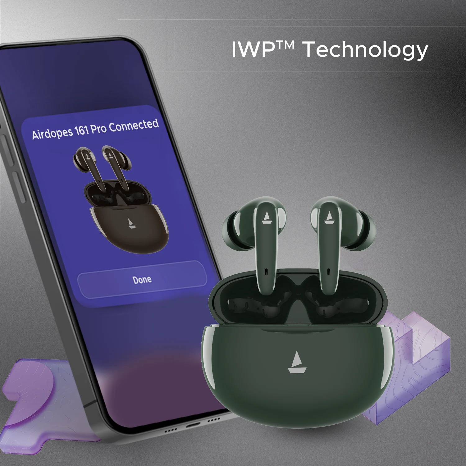 boAt Airdopes 161 Pro | Bluetooth Wireless Earbuds with BEAST™ Mode, ASAP™ Charge, ENx™ Technology, 10mm Drivers - Image 14
