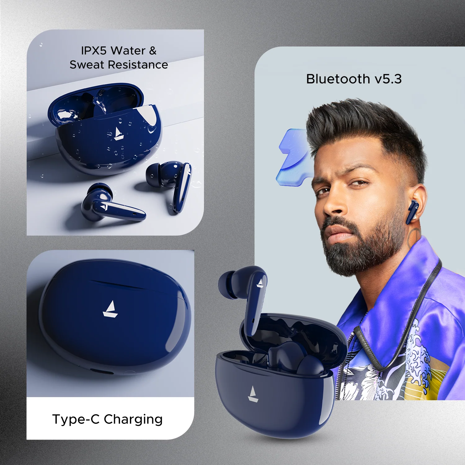boAt Airdopes 161 Pro | Bluetooth Wireless Earbuds with BEAST™ Mode, ASAP™ Charge, ENx™ Technology, 10mm Drivers - Image 6