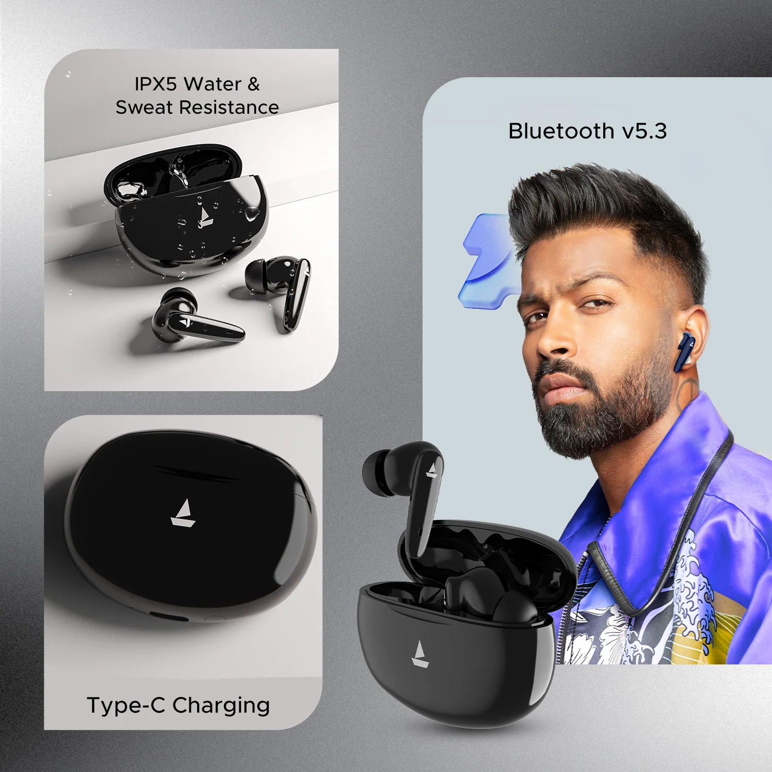 boAt Airdopes 161 Pro | Bluetooth Wireless Earbuds with BEAST™ Mode, ASAP™ Charge, ENx™ Technology, 10mm Drivers - Image 9