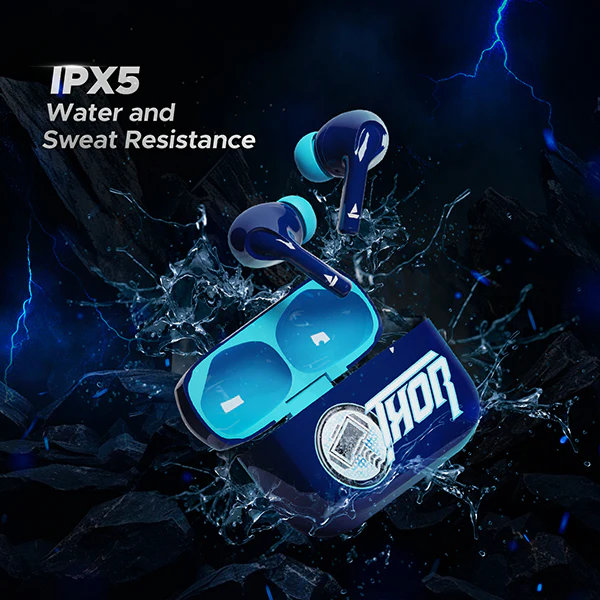 boAt Airdopes 161 Thor Edition | Wireless Earbuds with 40 Hours Playback, ASAP™ Charge, boAt Immersive Sound, Bluetooth v5.1 - Image 5