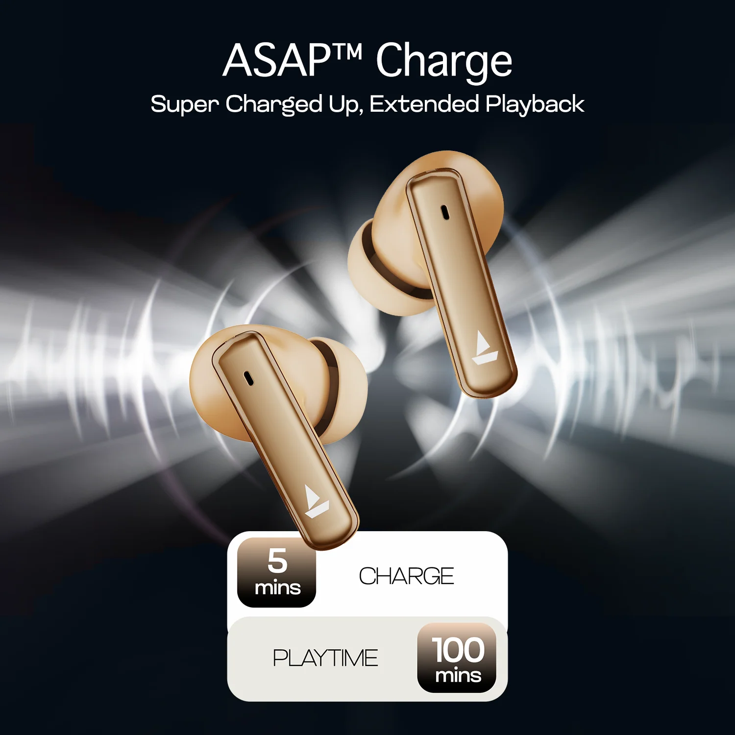 boAt Airdopes 181 Pro | Wireless Earbuds with 100 Hours Playback, Quad Mics with ENx™, BEAST™ Mode, ASAP™ Charge - Image 19