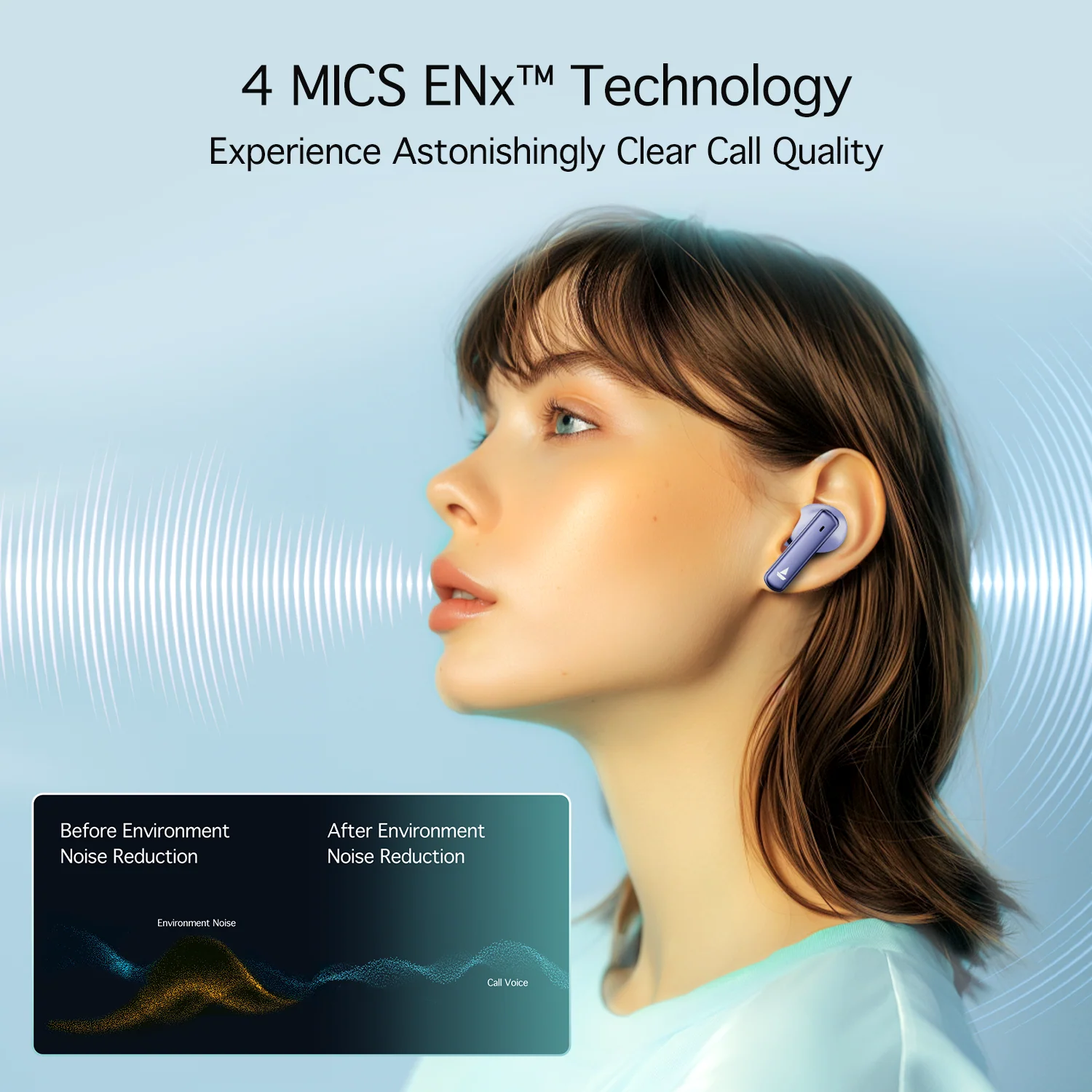 boAt Airdopes 181 Pro | Wireless Earbuds with 100 Hours Playback, Quad Mics with ENx™, BEAST™ Mode, ASAP™ Charge - Image 24