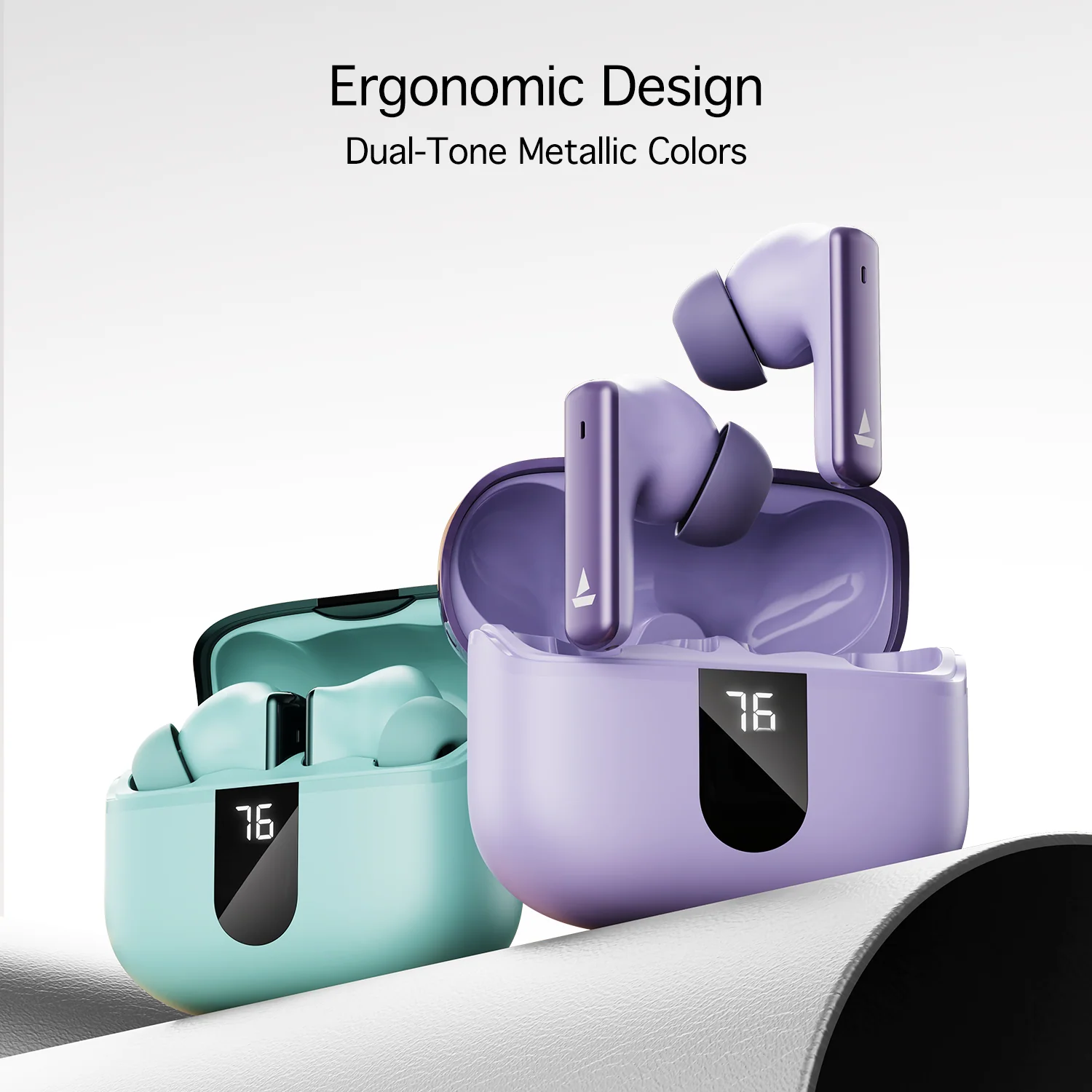 boAt Airdopes 181 Pro | Wireless Earbuds with 100 Hours Playback, Quad Mics with ENx™, BEAST™ Mode, ASAP™ Charge - Image 28