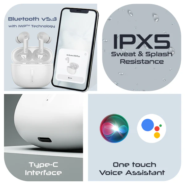 boAt Airdopes 200 Plus | Wireless Earbuds with 100 Hours Large Playback, BEAST™ Mode, ENx™ Technology, IPX5 Resistance - Image 18